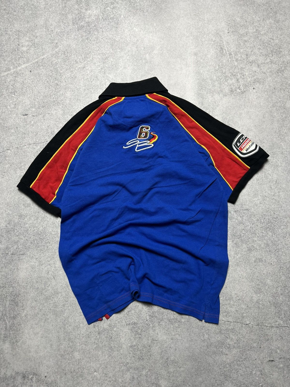 Honda Vintage Honda Racing Formula 1 Motorcycle Polo Y2K Shirt Size US S / EU 44-46 / 1 - 7 Thumbnail