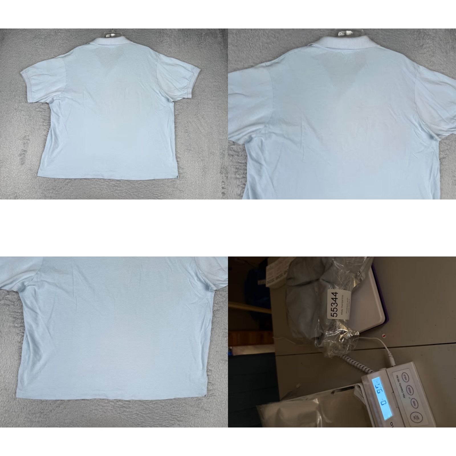 Lacoste Lacoste Polo Shirt Men 9 Blue Short Sleeve 100% Cotton Croc Logo Golf read Size US M / EU 48-50 / 2 - 9 Thumbnail