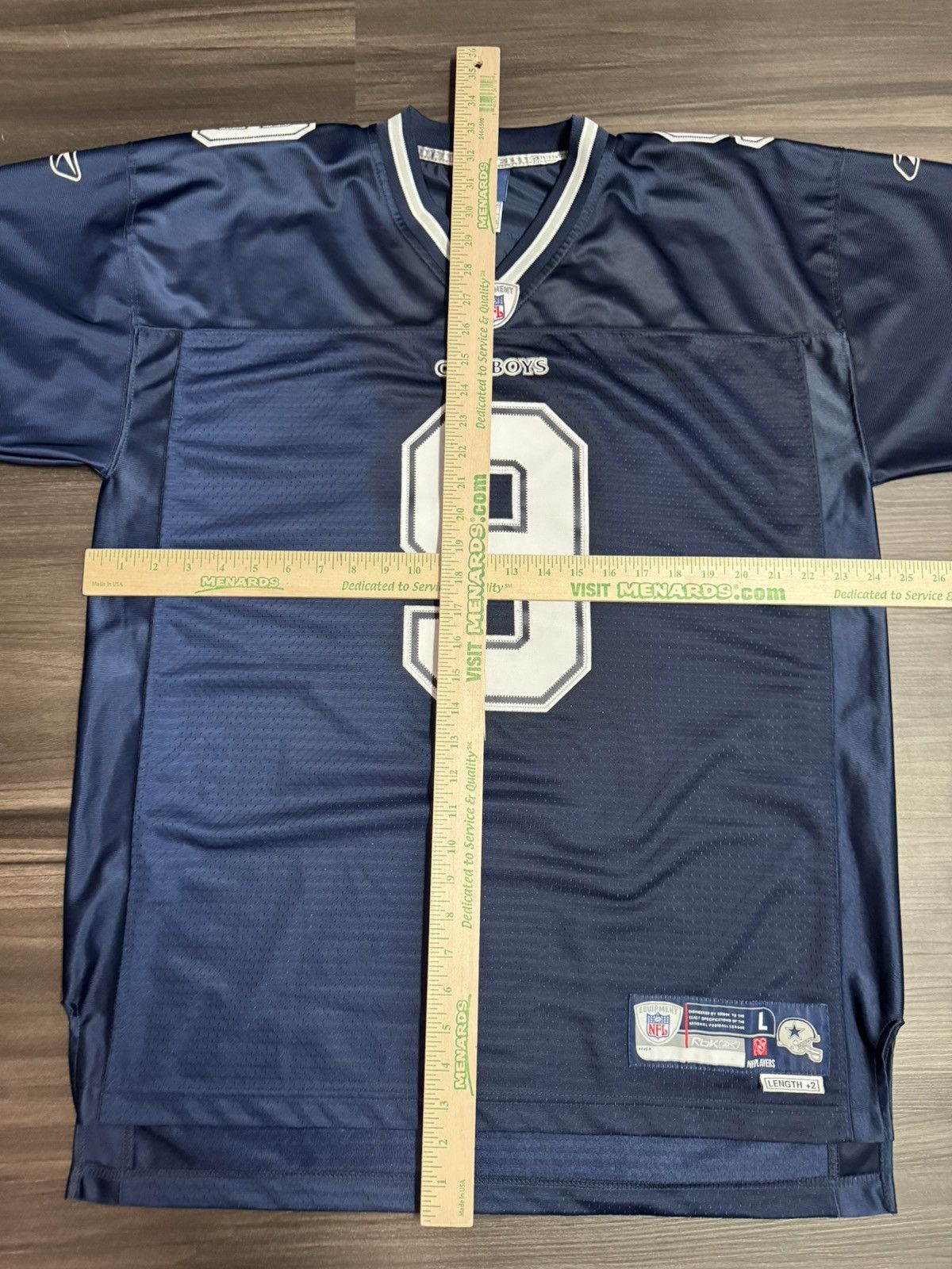 Reebok Dallas Cowboys Tony Romo #9 NFL Home Stitched Jersey Size US L / EU 52-54 / 3 - 6 Thumbnail