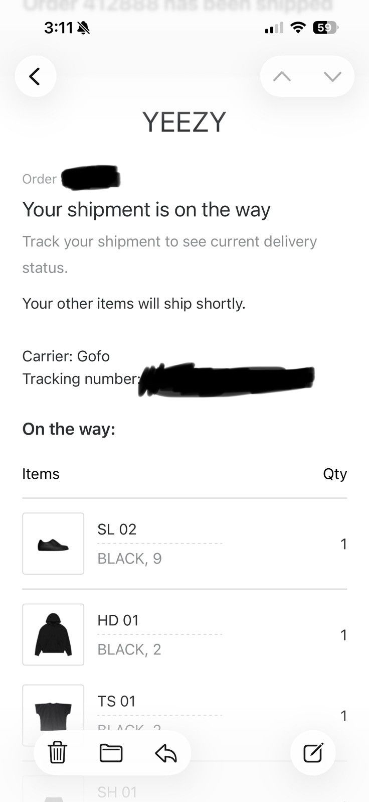 Yeezy Yeezy SL-02 Size US 9 / EU 42 - 3 Thumbnail