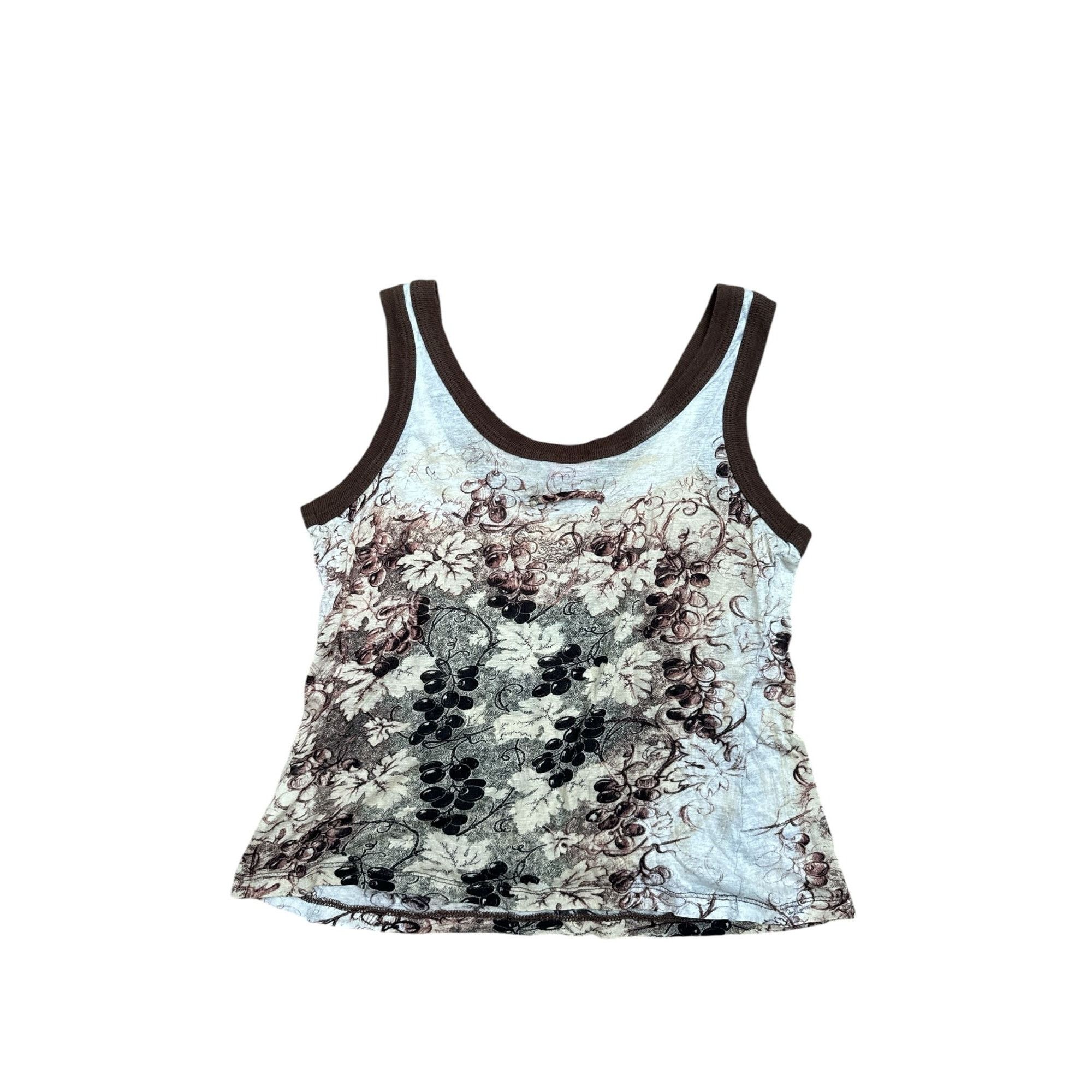 Jean Paul Gaultier Vintage Grapes Mesh Tank Top Size S / US 4 / IT 40 - 4 Thumbnail