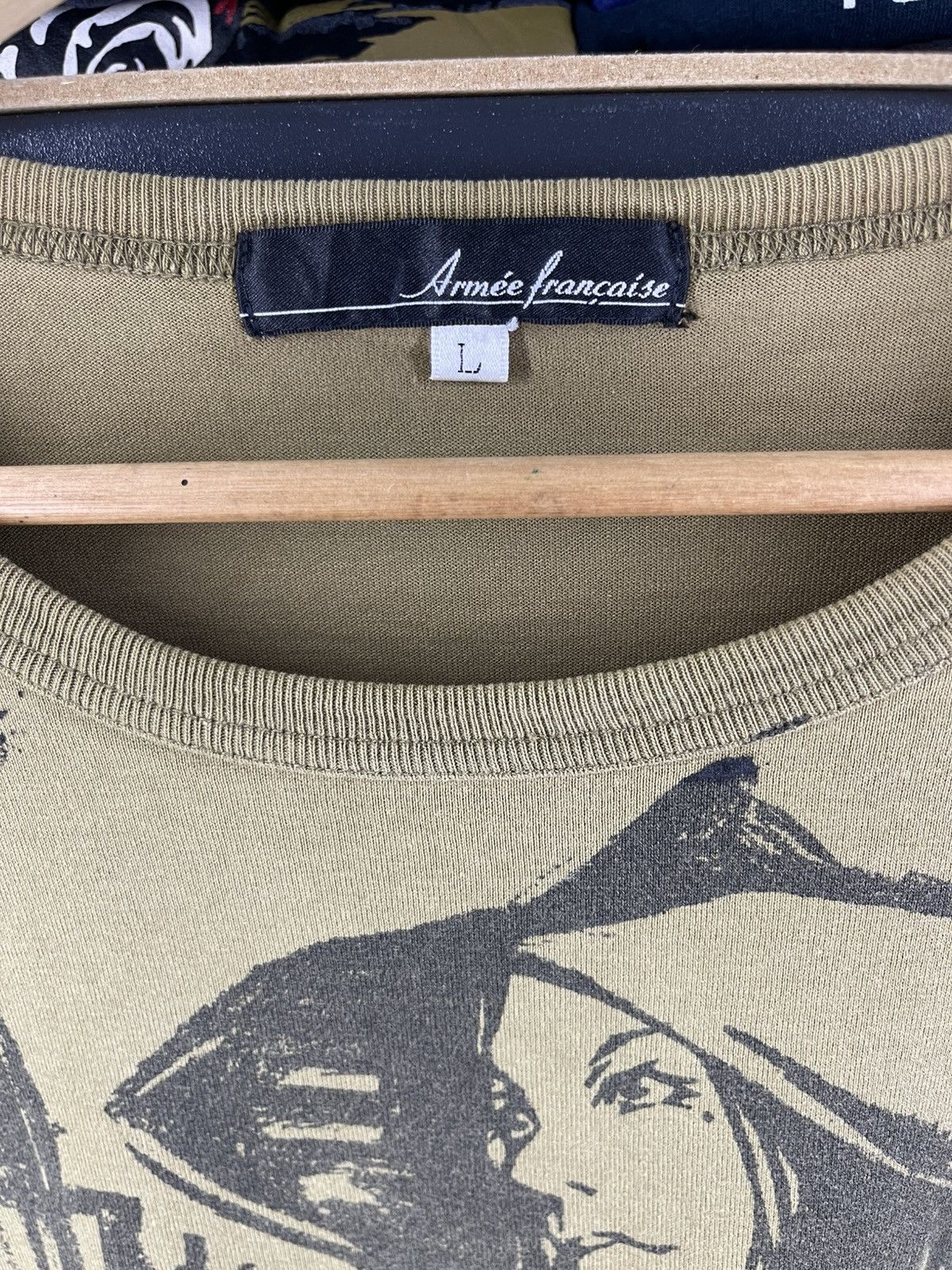 Japanese Brand Vintage Armee Francaise Hysteric Glamour Shirt Tee Size US L / EU 52-54 / 3 - 14 Thumbnail