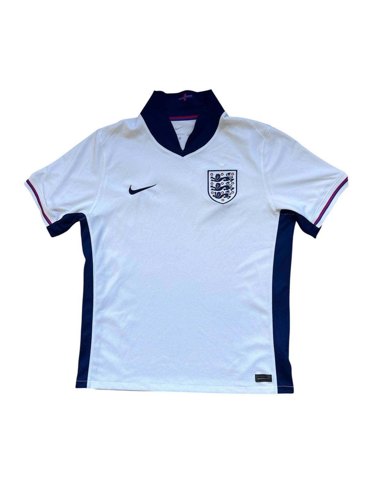 Nike 2024 England National Team Home Soccer Jersey Men’s White L Size US L / EU 52-54 / 3 - 1 Thumbnail