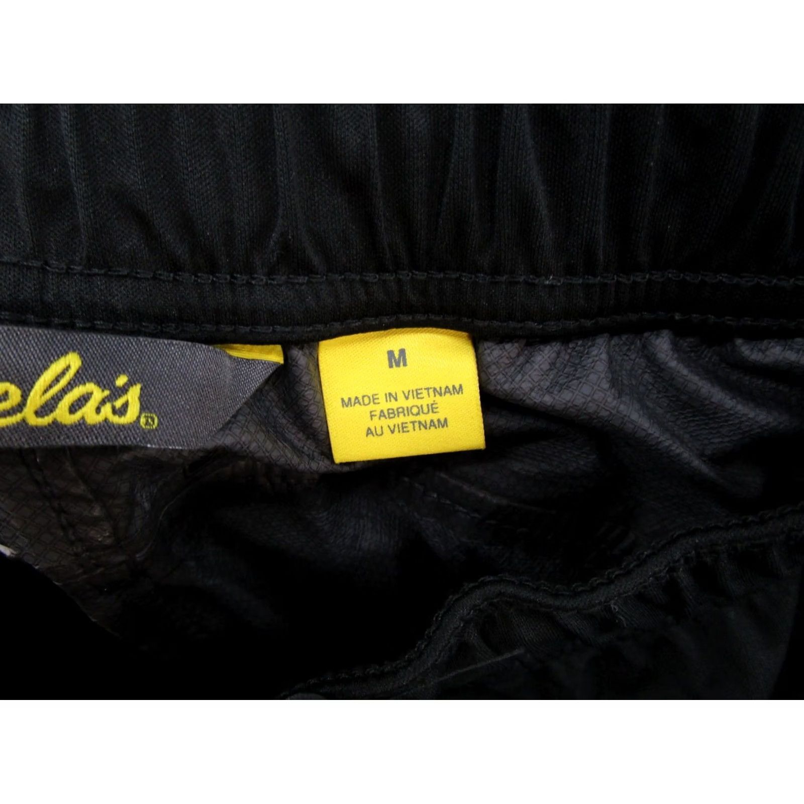 Vintage Cabela's Windbreaker Pants Mens Size M Ankle Zip Elastic Waist Cargo Pocket Black Polyester Size US 31 - 5 Thumbnail