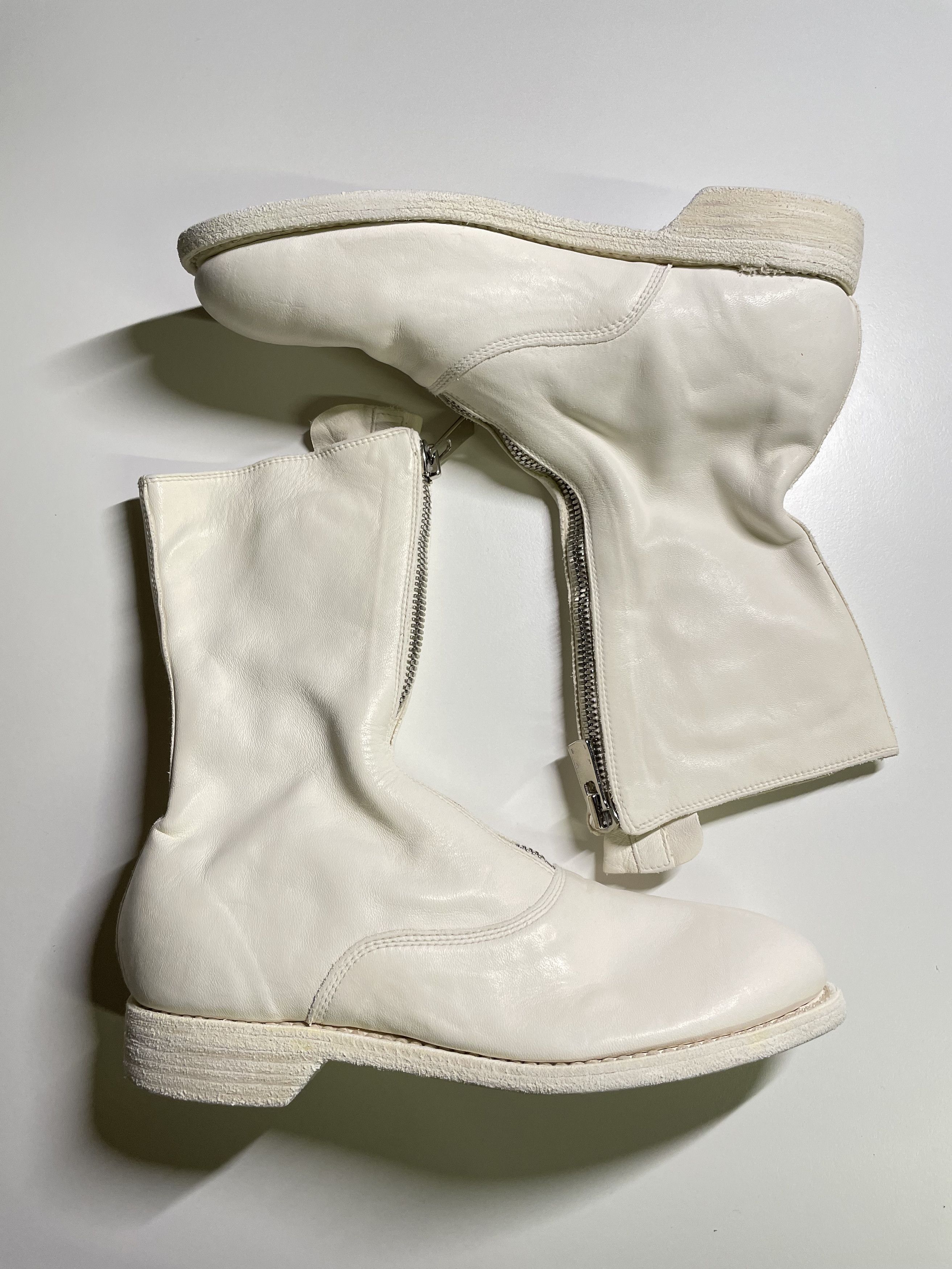 image of Guidi Boots Eu 37 (1127) in White, Women's