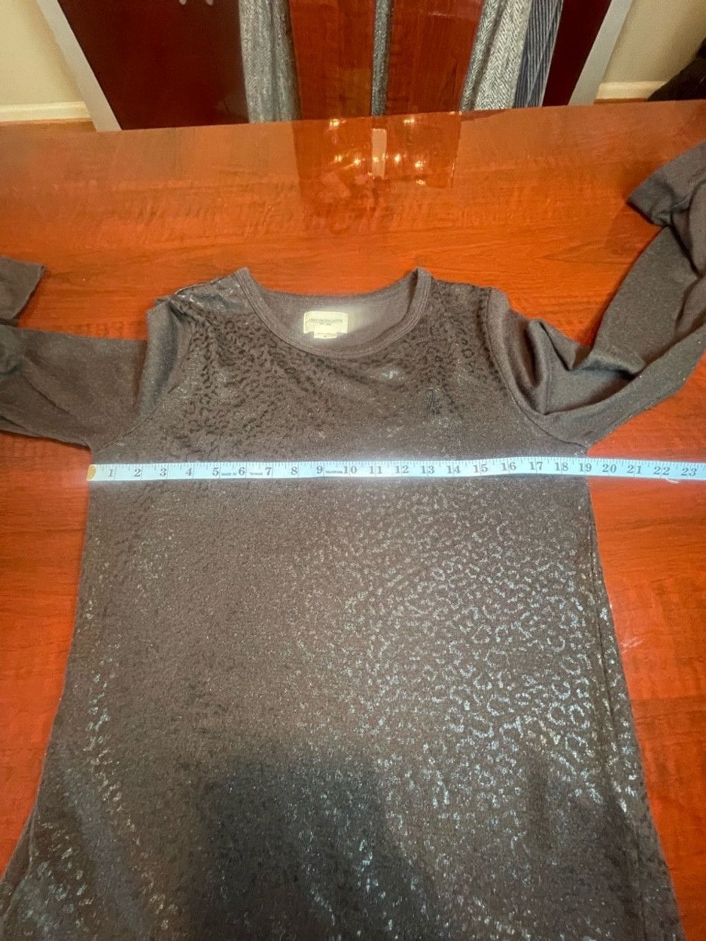 Other Obey Propaganda Metallic Leopard Print Long Sleeve Top Sz M Size M / US 6-8 / IT 42-44 - 7 Thumbnail