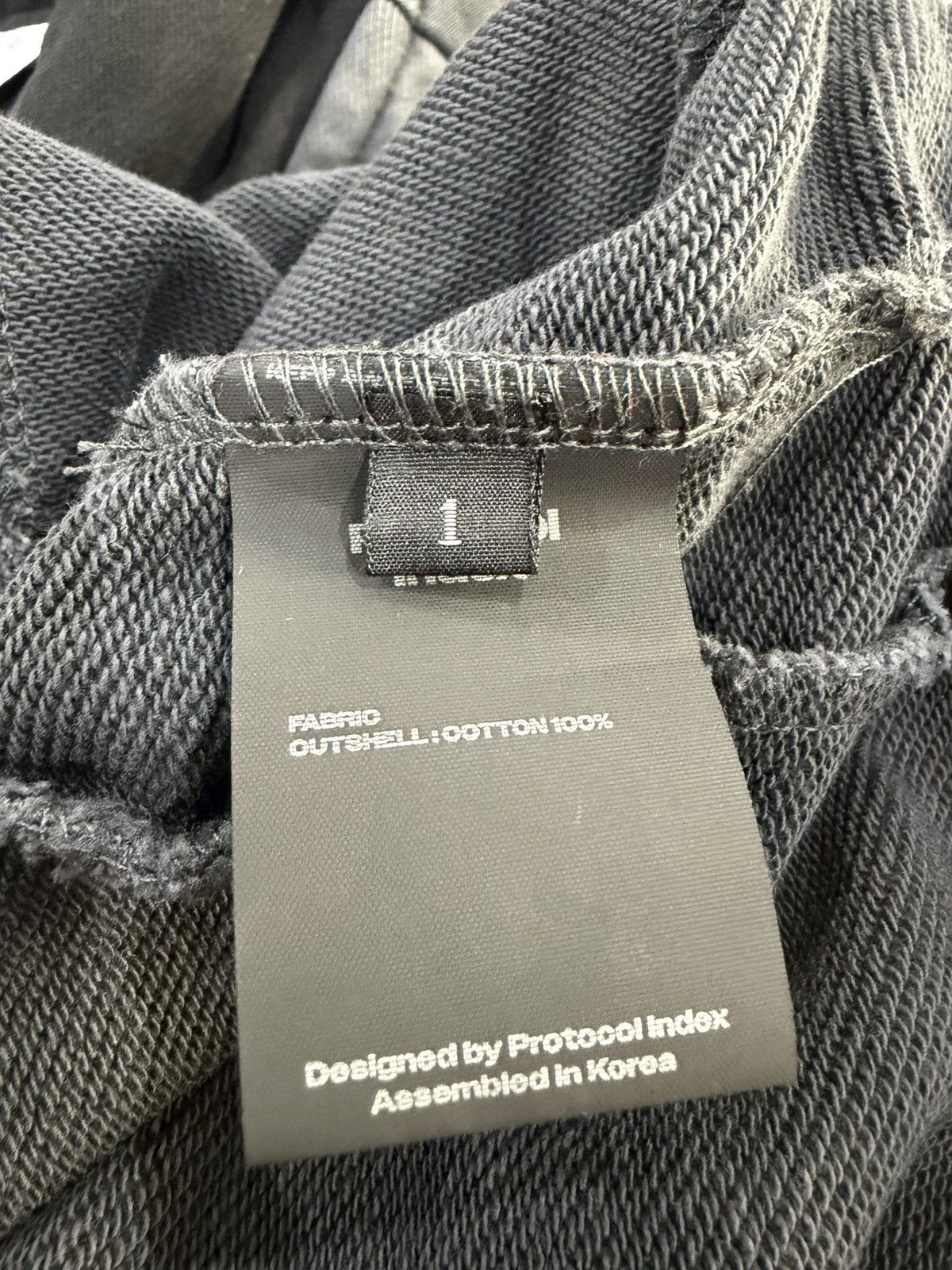Other Protocol Index Upside Down Zip Hoodie (BLACK) sz 1 Size US S / EU 44-46 / 1 - 4 Thumbnail
