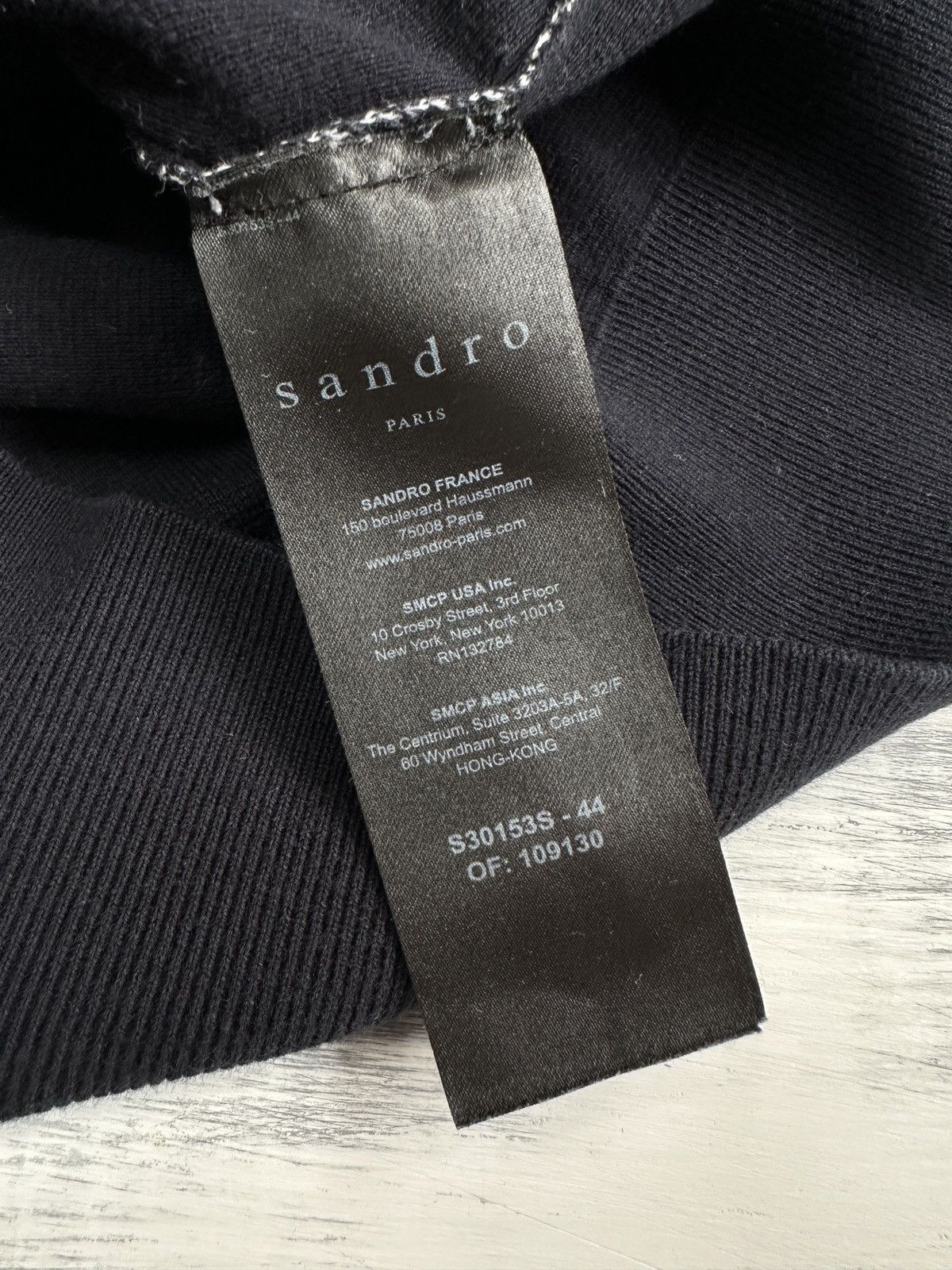 Sandro SANDRO PARIS Cotton Striped Jumper Sweater Men’s Size XL Size US XL / EU 56 / 4 - 9 Thumbnail