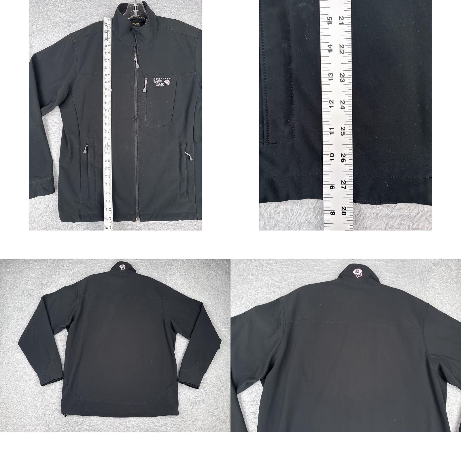 Mountain Hardwear Mountain Hardwear Jacket Mens Large Black Softshell Fleece Breast Cancer Ribbon Size US L / EU 52-54 / 3 - 9 Thumbnail