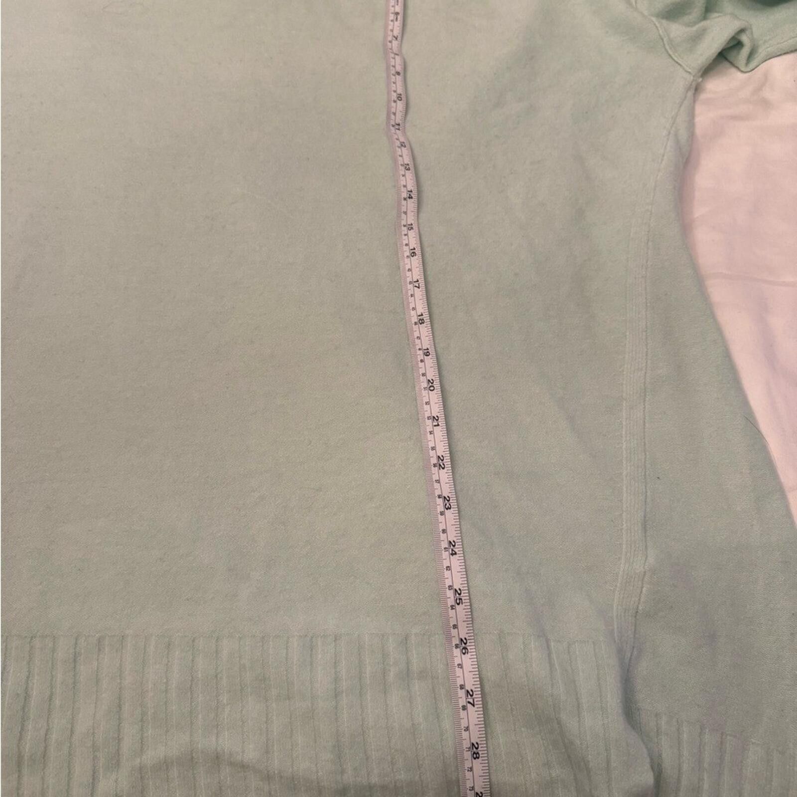 Free People Free People Phoebe Pullover Light Green Crew Neck Sweater L Size L / US 10 / IT 46 - 8 Thumbnail