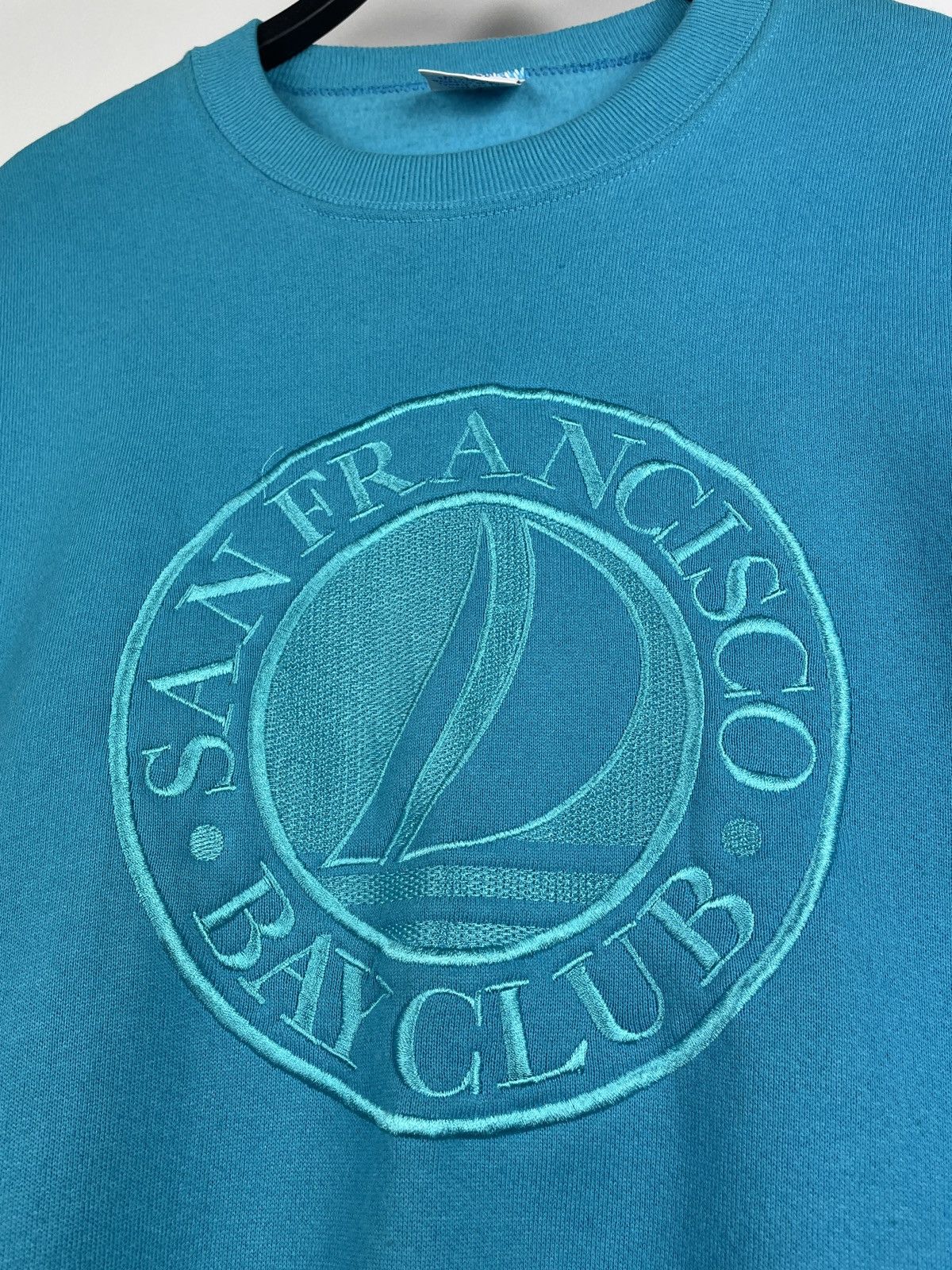 Vintage Vintage Bay Club San Francisco Sweatshirt Size US L / EU 52-54 / 3 - 7 Thumbnail