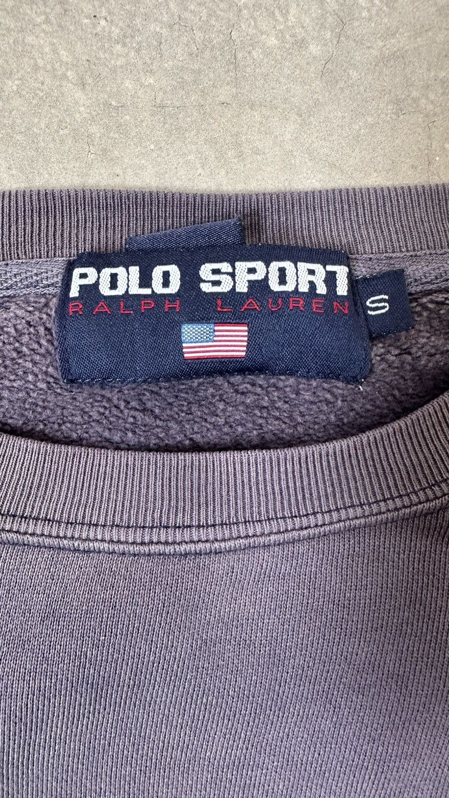 Polo Ralph Lauren VINTAGE POLO SPORT BY RALPH LAUREN WELL FADED SWEATSHIRT Size US L / EU 52-54 / 3 - 5 Thumbnail