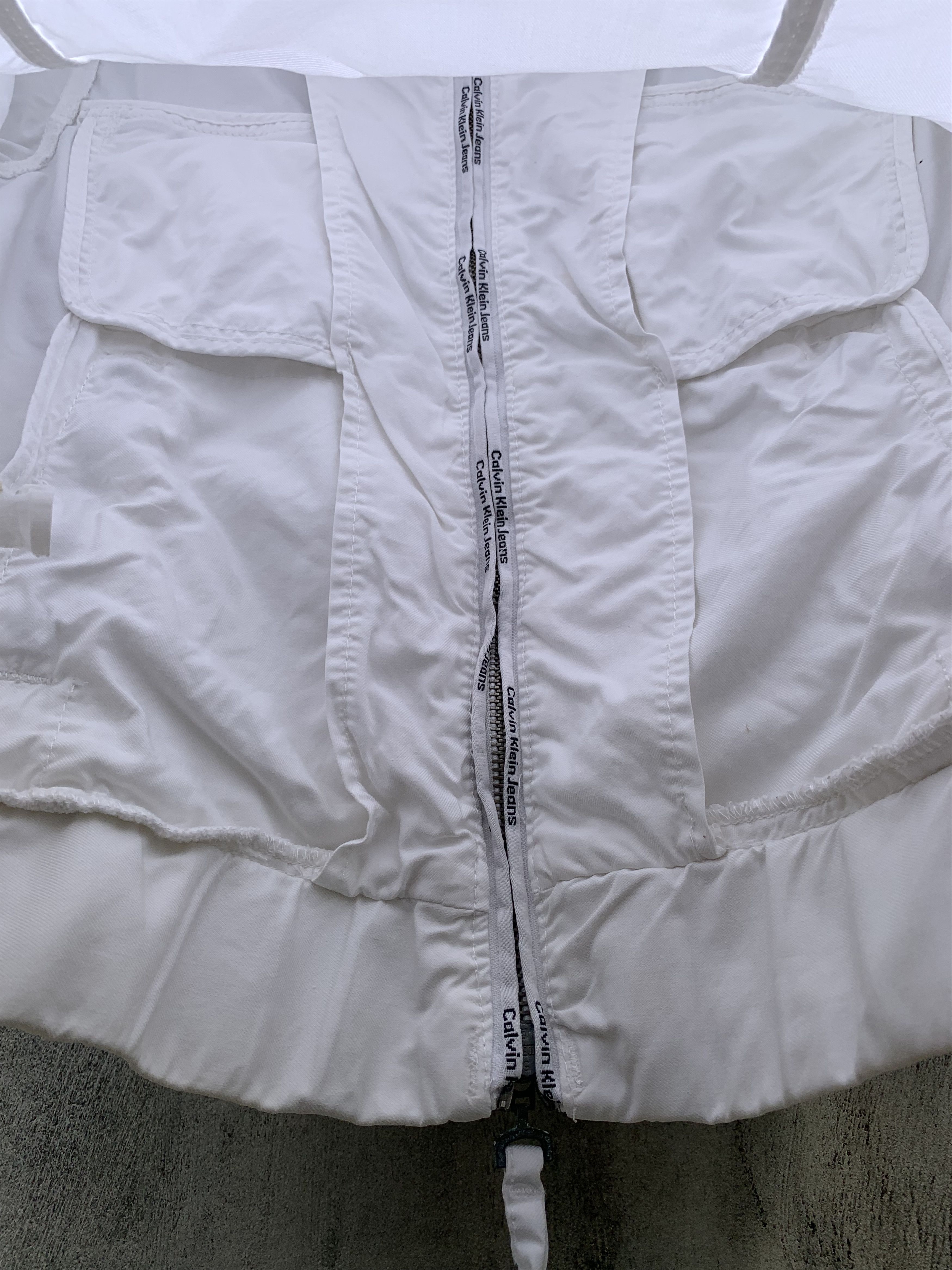Calvin Klein Calvin Klein Jeans White Jacket Size S / US 4 / IT 40 - 8 Thumbnail