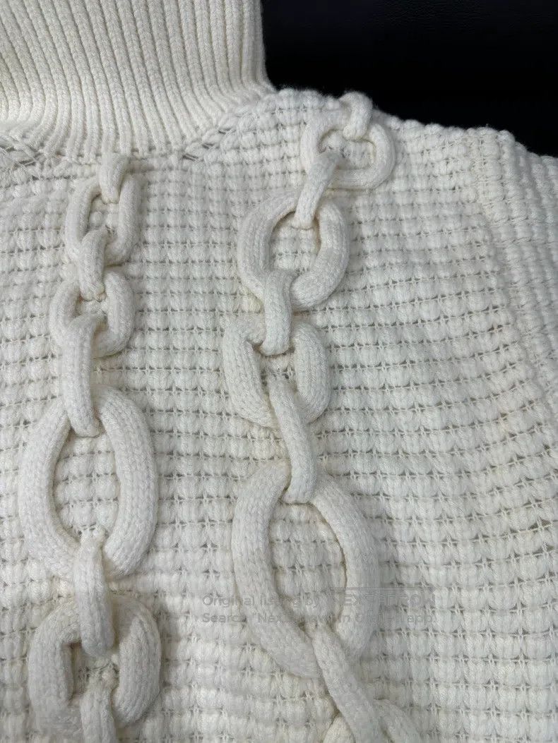 Hermes Hermes White knitwear Size XS / US 0-2 / IT 36-38 - 8 Thumbnail