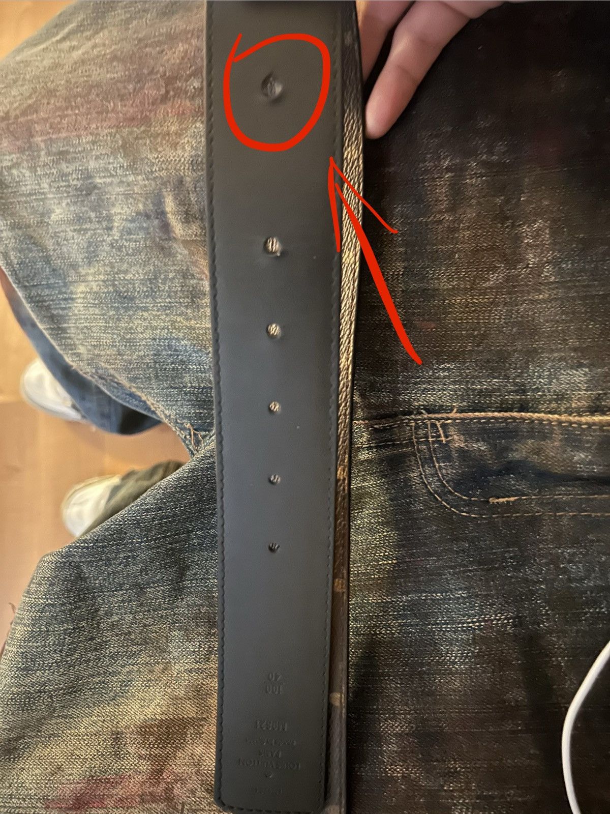 Louis Vuitton Reversible Monogram Louis Vuitton Belt Size 36 - 5 Thumbnail