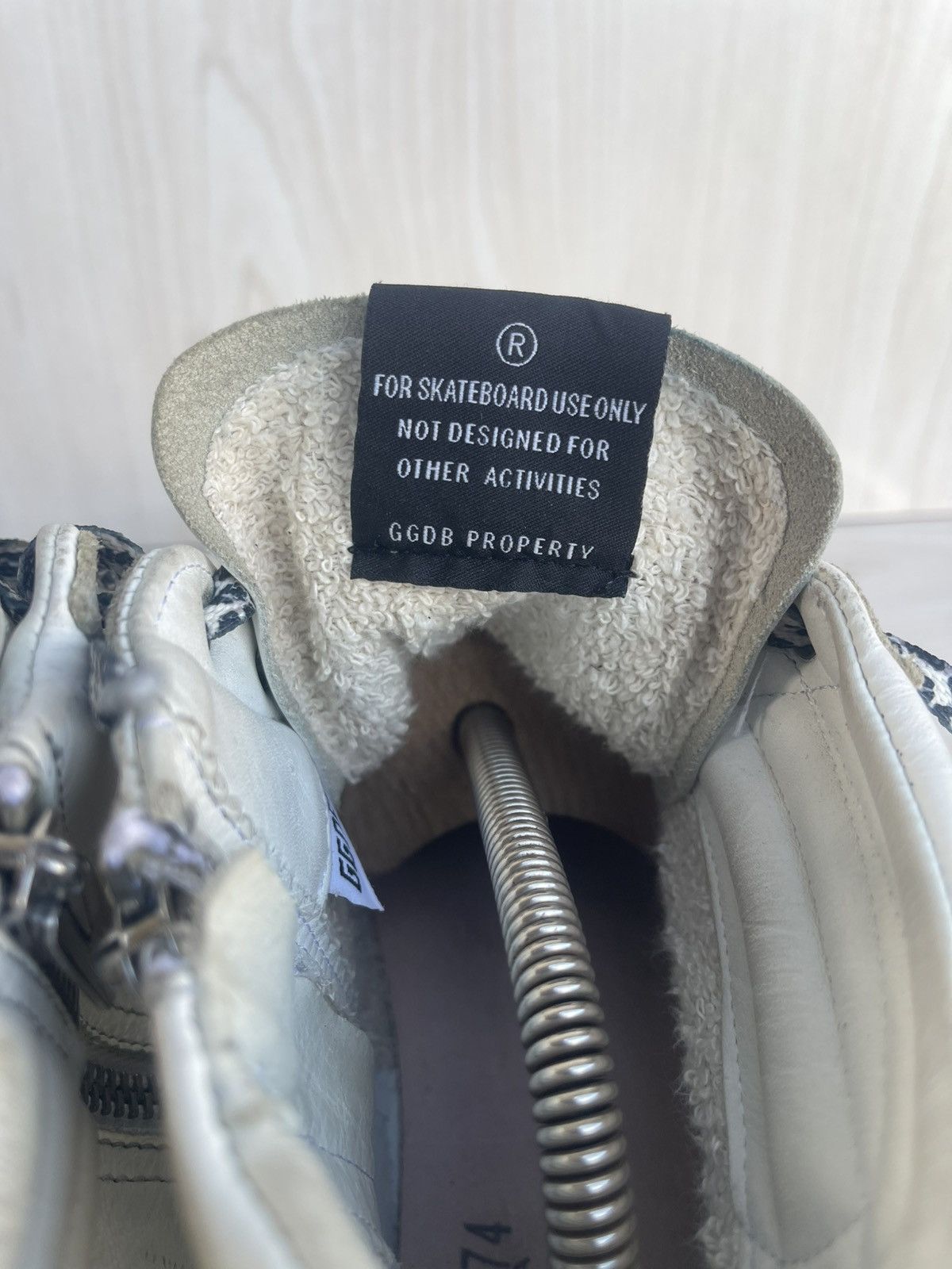 Golden Goose Golden goose slide high top sneakers Size US 7 / EU 40 - 11 Thumbnail