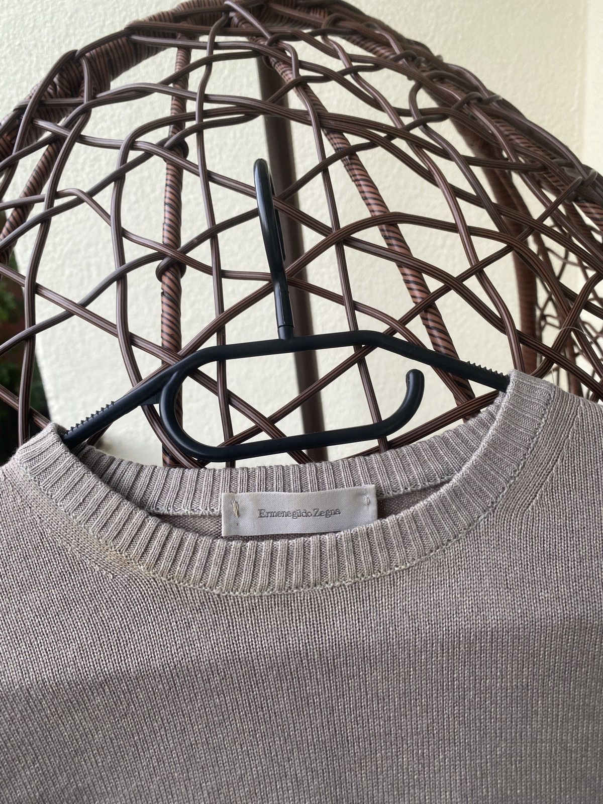 Ermenegildo Zegna Ermenegildo zegna luxury rare silk with cashmere knitwear Size US M / EU 48-50 / 2 - 6 Thumbnail