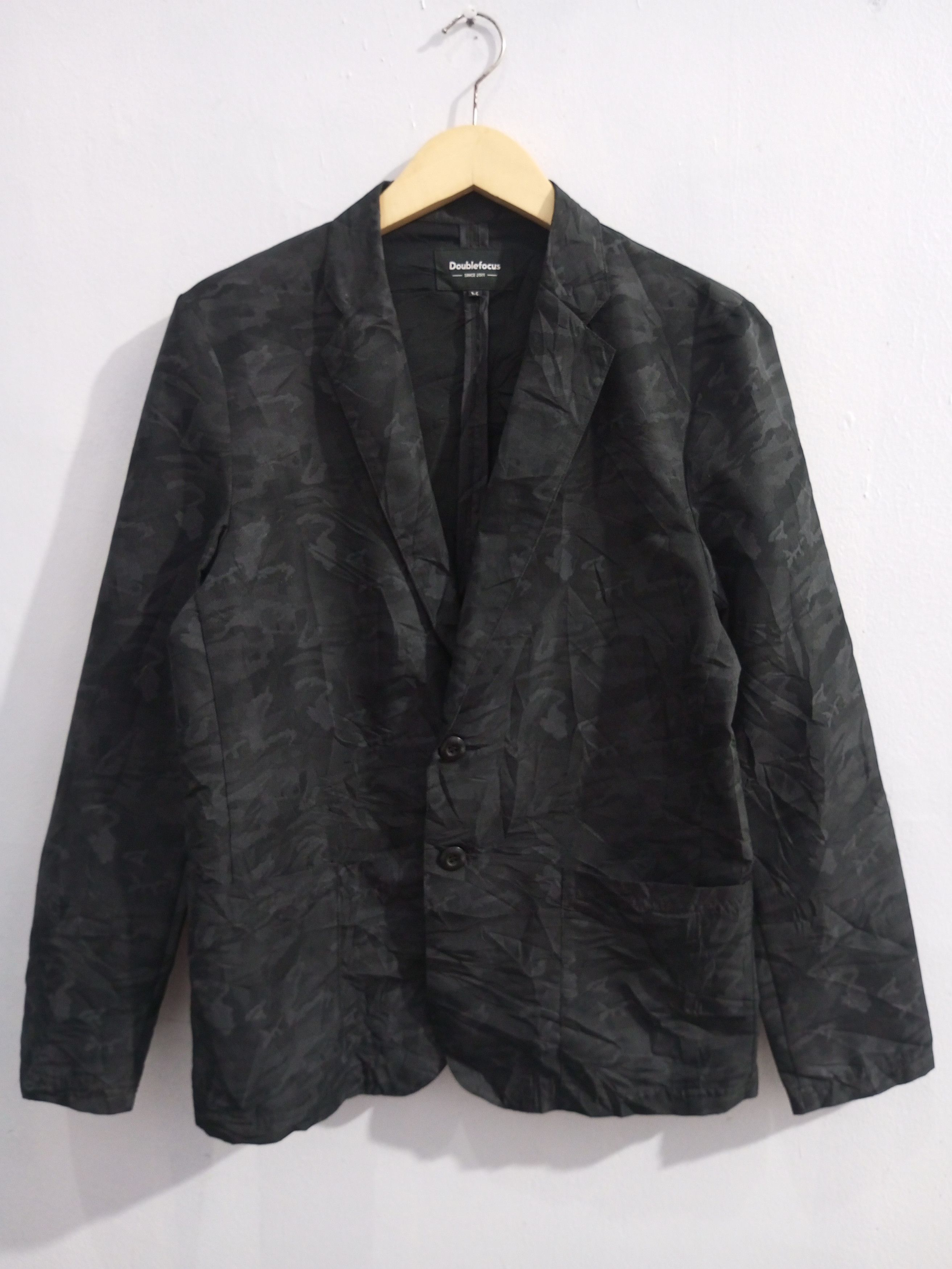 Japanesebrand Double focus camo blazer