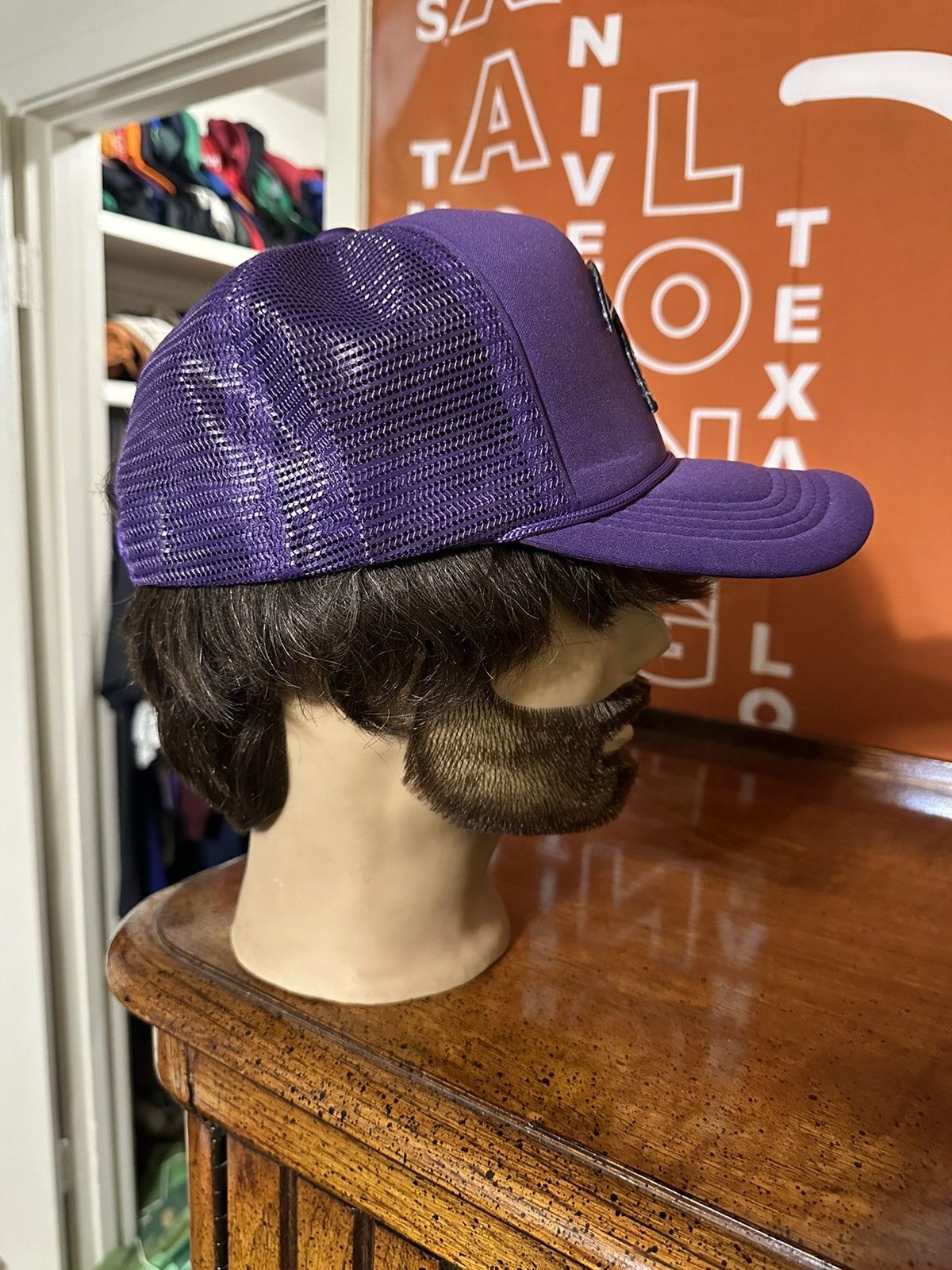 Anti Social Social Club × Vintage Vintage USPS Mailman “purple rain” hat 00s Size ONE SIZE - 3 Thumbnail