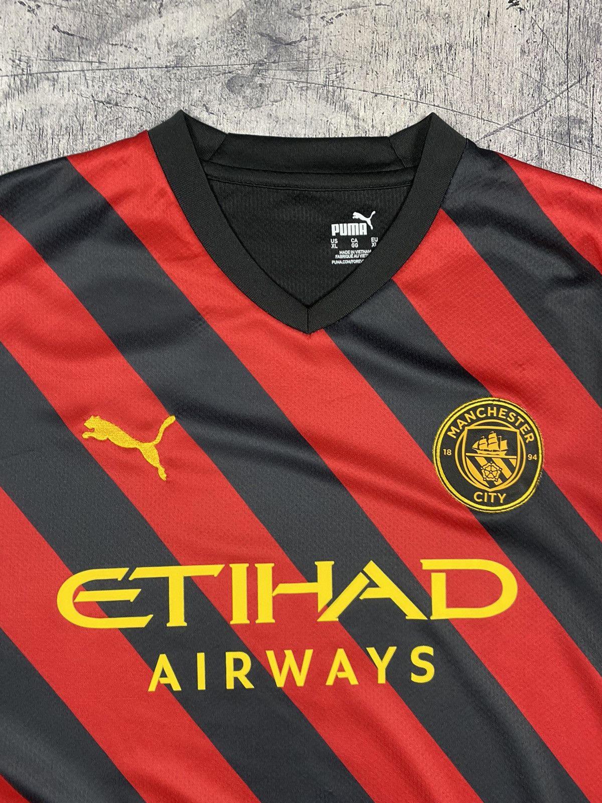 Puma Puma Manchester City Soccer Jersey Tee Size US XL / EU 56 / 4 - 5 Thumbnail