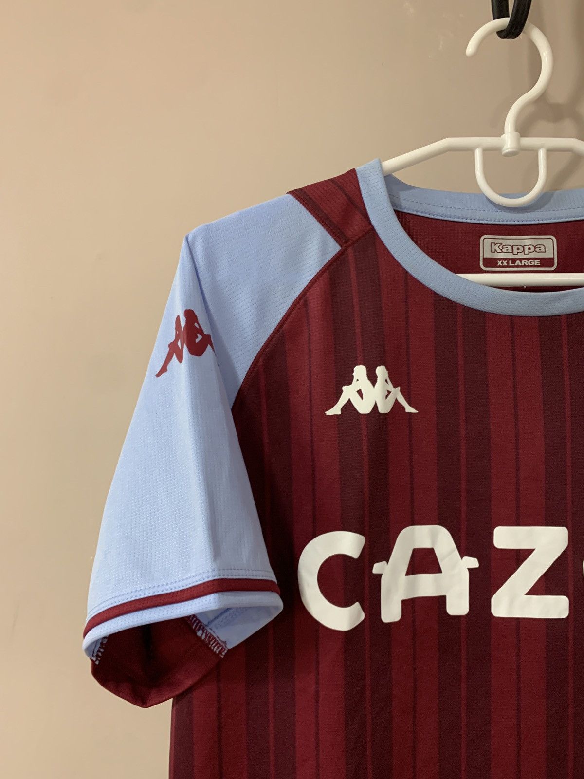 Kappa Aston Villa Home Football Shirt Kappa Soccer Jersey Size S Size US S / EU 44-46 / 1 - 3 Thumbnail