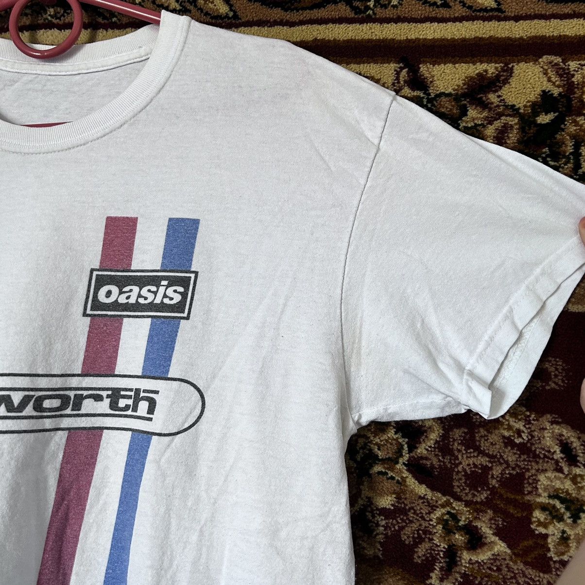Band Tees Vintage Oasis Knebworth 90s Band Rock Tee Size US M / EU 48-50 / 2 - 8 Thumbnail