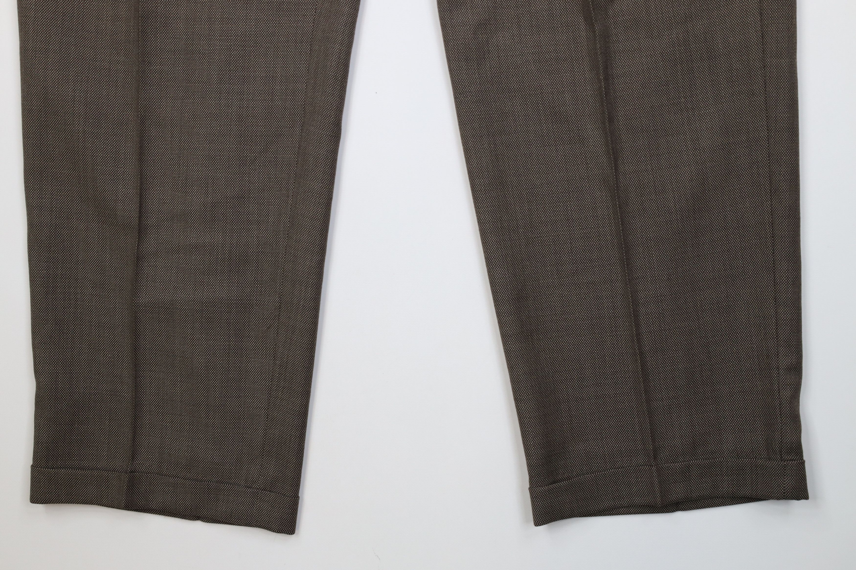 Vintage Vintage 90s Streetwear Virgin Wool Knit Wide Leg Chino Pants Size US 38 / EU 54 - 4 Thumbnail