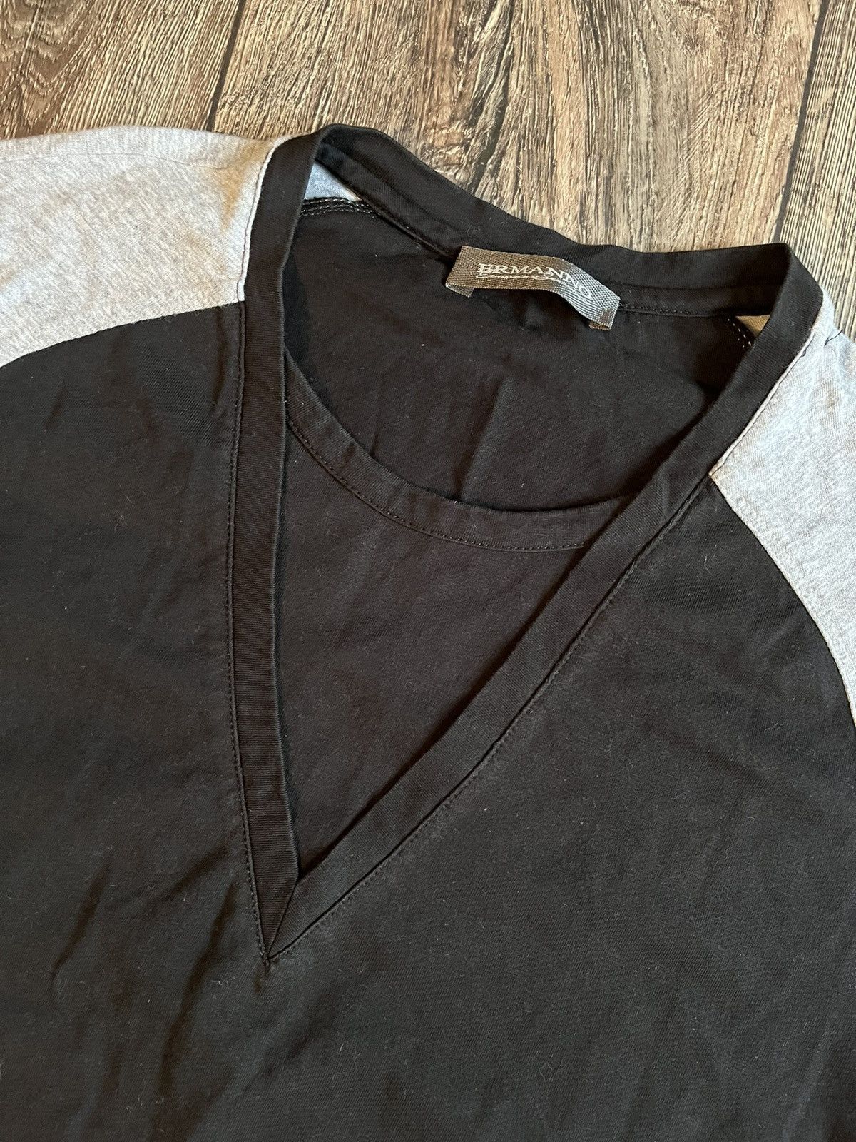 Ermanno Scervino Ermanno Scervino Avant Garde Y2K Shirt 'Ermannos Vip Club' Size US M / EU 48-50 / 2 - 2 Thumbnail