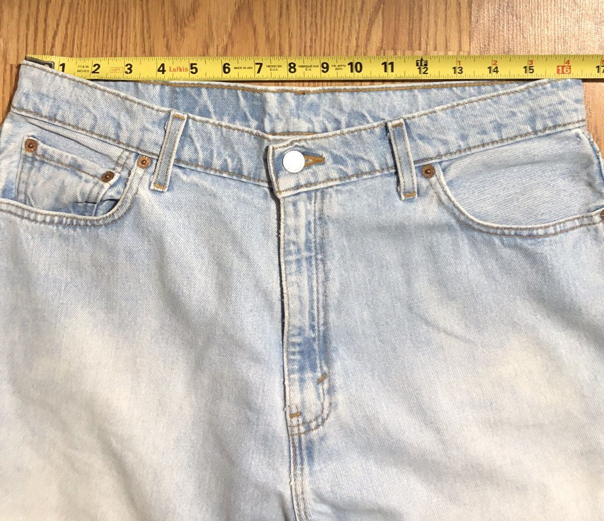 Levi's × Vintage Vintage Levi’s 560 US Made Loose Fit Denim Jeans Size 16 Size 38" / US 16 / IT 52 - 4 Thumbnail
