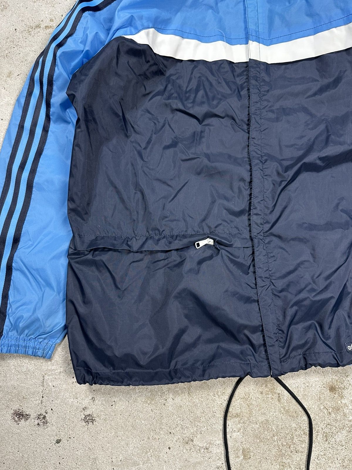 Adidas Vintage 80s Adidas Ventex Nylon Track Jacket Full Zip Size US M / EU 48-50 / 2 - 4 Thumbnail
