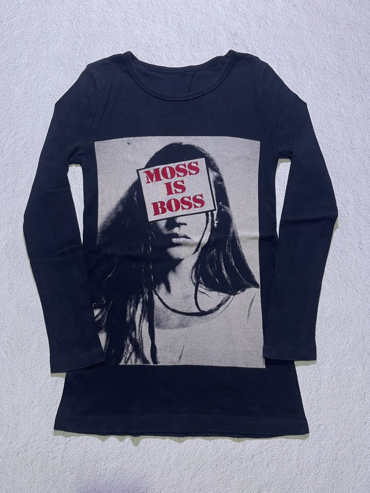 Japanese Brand VINTAGE Y2K long sleeve tshirt women's Size S / US 4 / IT 40 - 1 Thumbnail