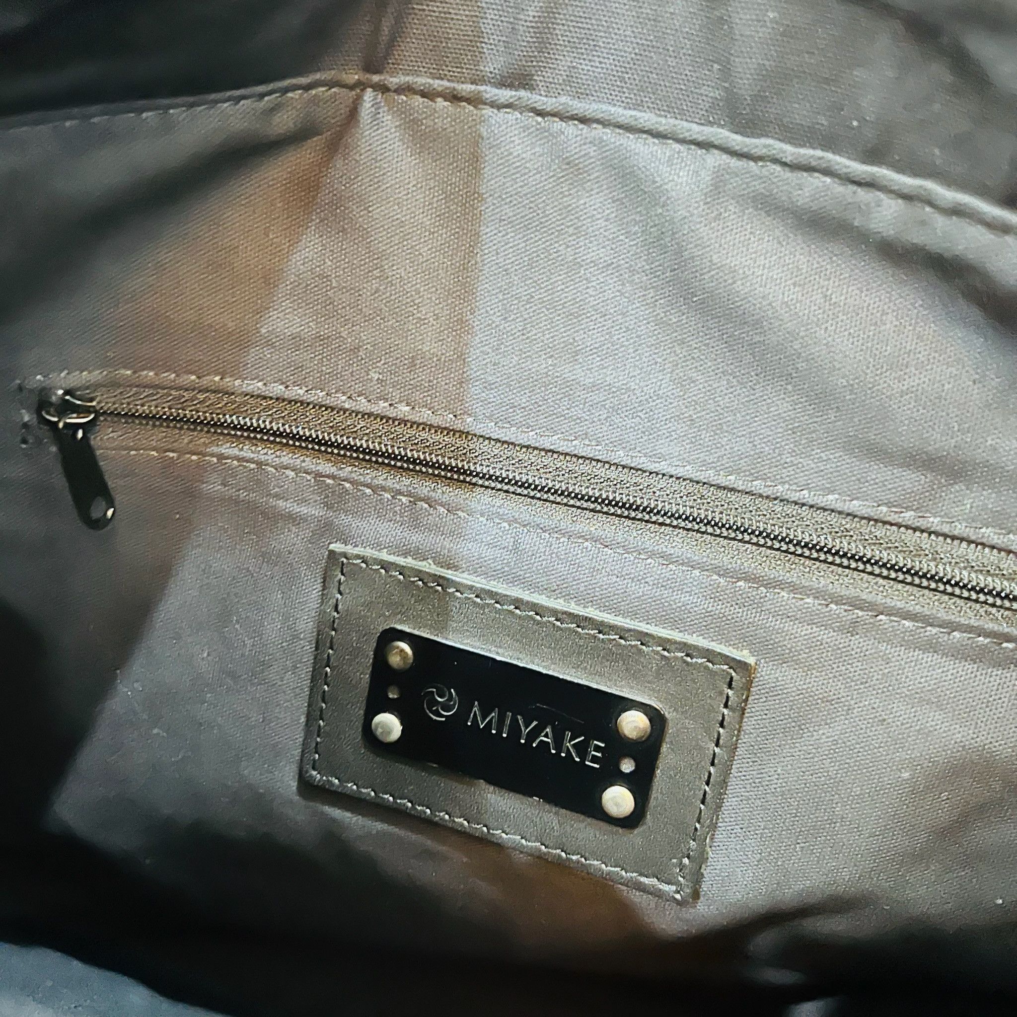 Other Kyoto Miyake Samurai Armor Sasuke Black Leather Tote Bag. Size ONE SIZE - 3 Thumbnail