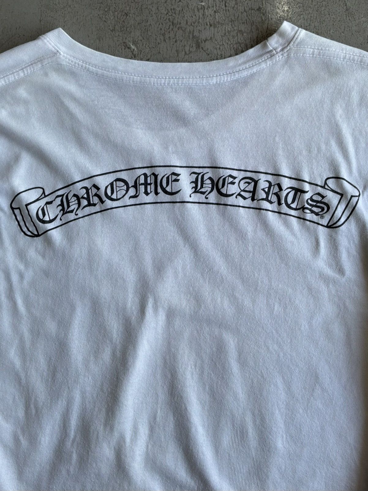 Chrome Hearts Chrome Hearts - Scroll Logo Longsleeves Size US M / EU 48-50 / 2 - 3 Thumbnail