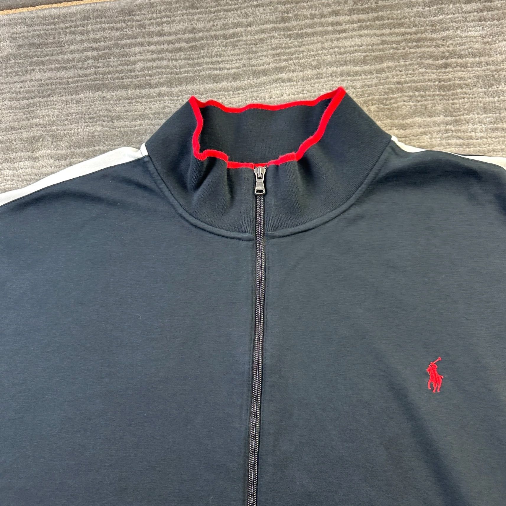 Polo Ralph Lauren Polo Ralph Lauren Jacket Mens 3XB 3XL Black Windbreaker Full Zip Pockets Logo Vintage No Size US XXL / EU 58 / 5 - 3 Thumbnail