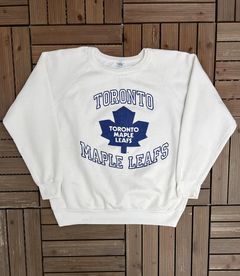 Vintage 90s Toronto Maple Leafs NHL Hockey Turtleneck Sweater 