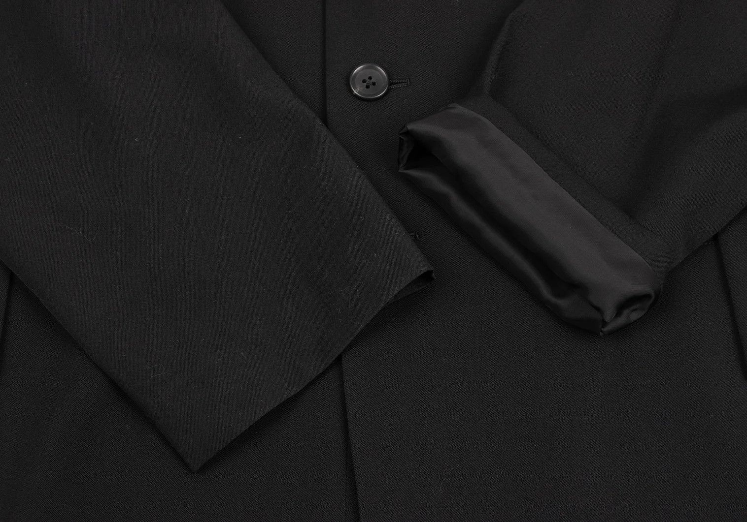 Yohji Yamamoto Yohji Yamamoto Wool Gabardine Pocket Design Jacket Size US M / EU 48-50 / 2 - 8 Thumbnail