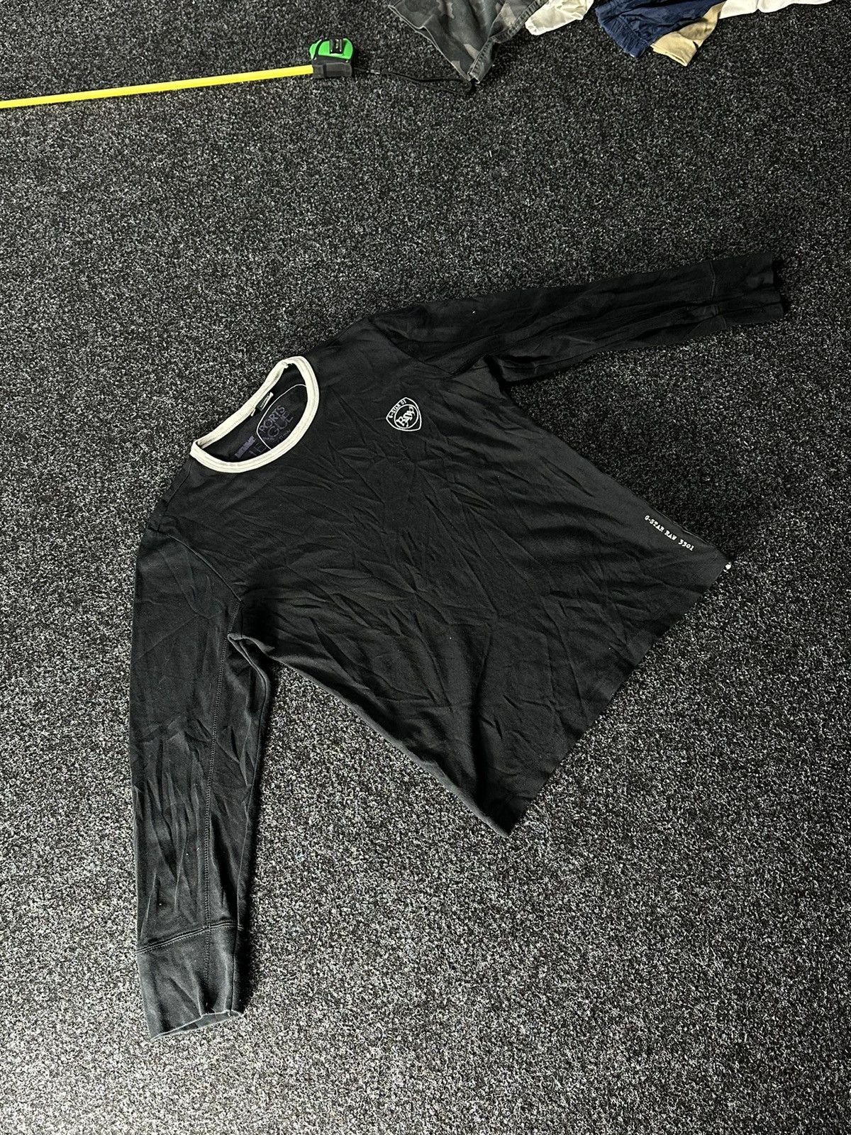 G-Star 🚨VINTAGE BIG LOGO G STAR RAW LONGSLEEVE T SHIRT RARE Size US L / EU 52-54 / 3 - 6 Thumbnail