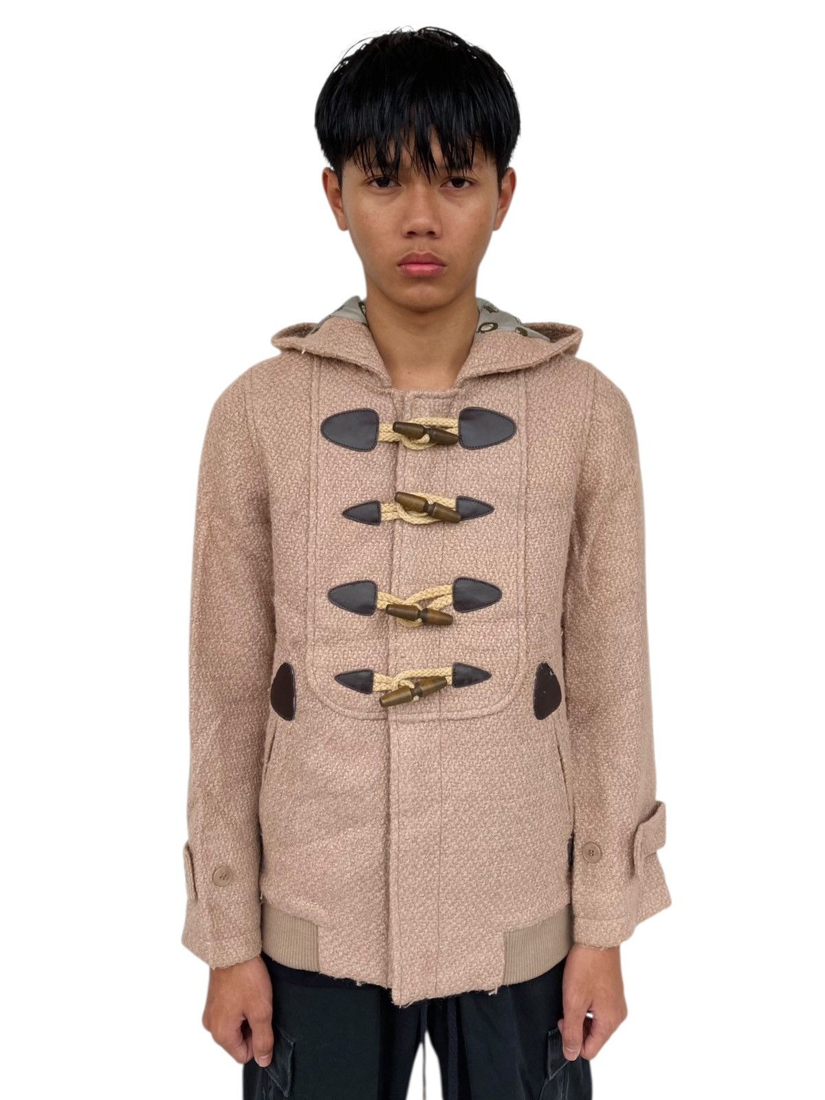 Issey Miyake 2002 Nè-net - Heavy Duffle Coat Jacket Size US M / EU 48-50 / 2 - 1 Thumbnail