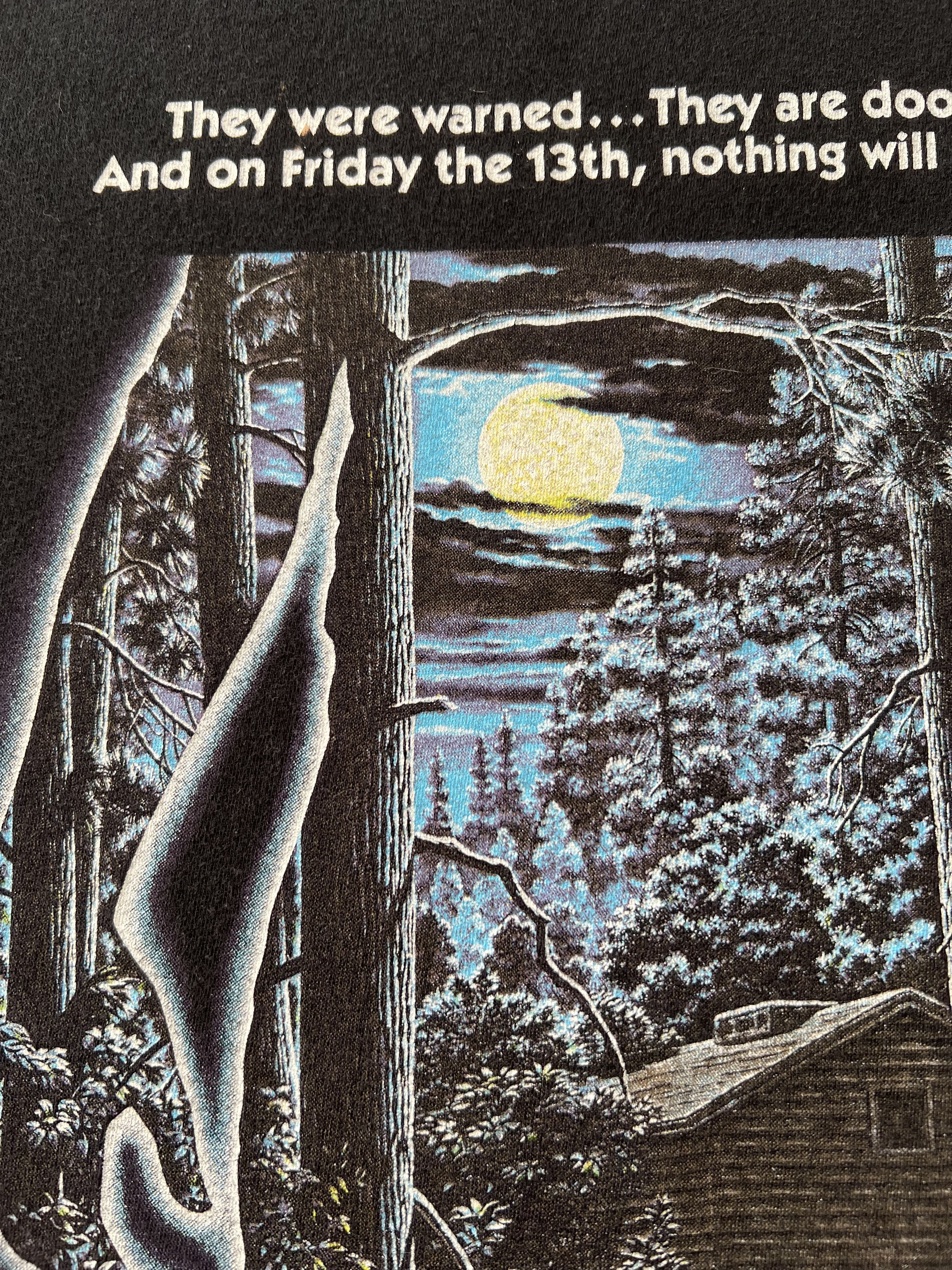 Expert Horror Vintage 2018 Friday the 13th Horror Movie Black T-shirt Size US L / EU 52-54 / 3 - 4 Thumbnail