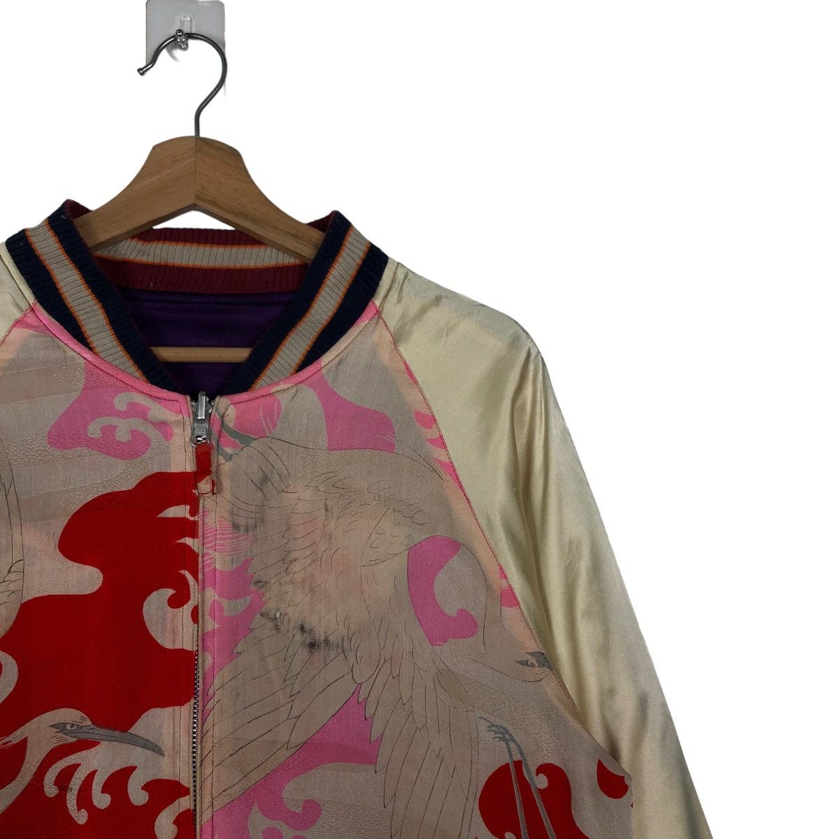Japanese Brand 🔥90s Vintage Japaneseaioha Sukajan Souvenir Jacket Big Logo Size US M / EU 48-50 / 2 - 14 Thumbnail