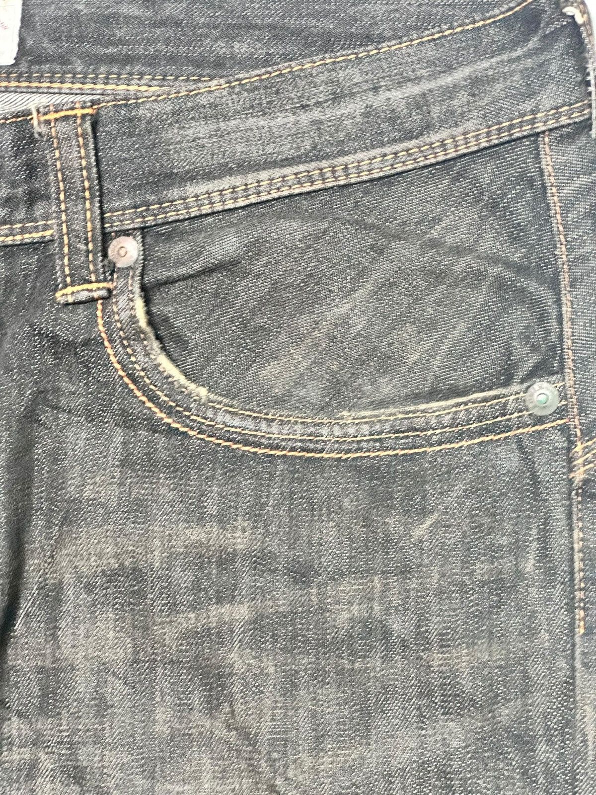 Edwin Edwin Exclusive Vintage Straight Leg Buckleback With Faded Size US 39 - 6 Thumbnail