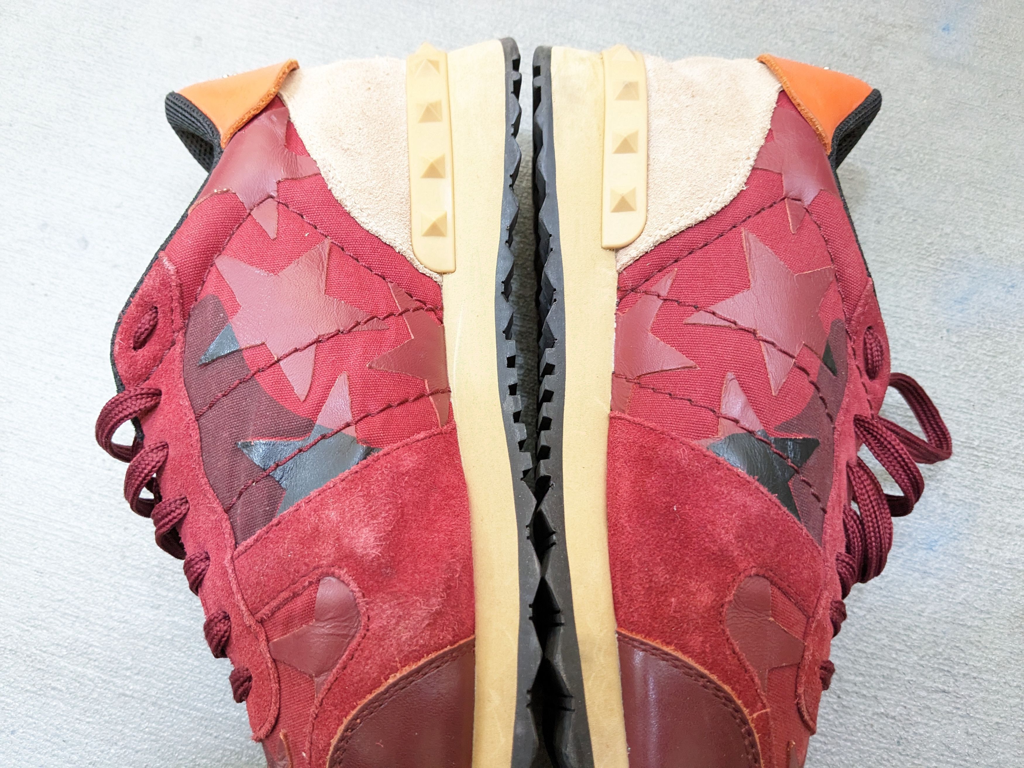 Valentino Valentino Rockrunner Camo Sneakers Size 11 44 Red Star Size US 11 / EU 44 - 11 Thumbnail