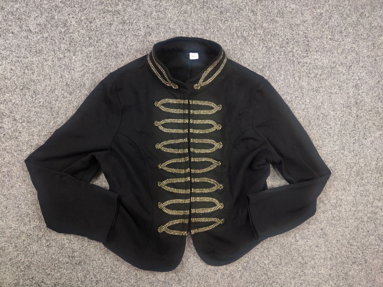 If Six Was Nine Vintage Napoleon Military Button Jacket LGB Y2K Glamour Size S / US 4 / IT 40 - 8 Thumbnail