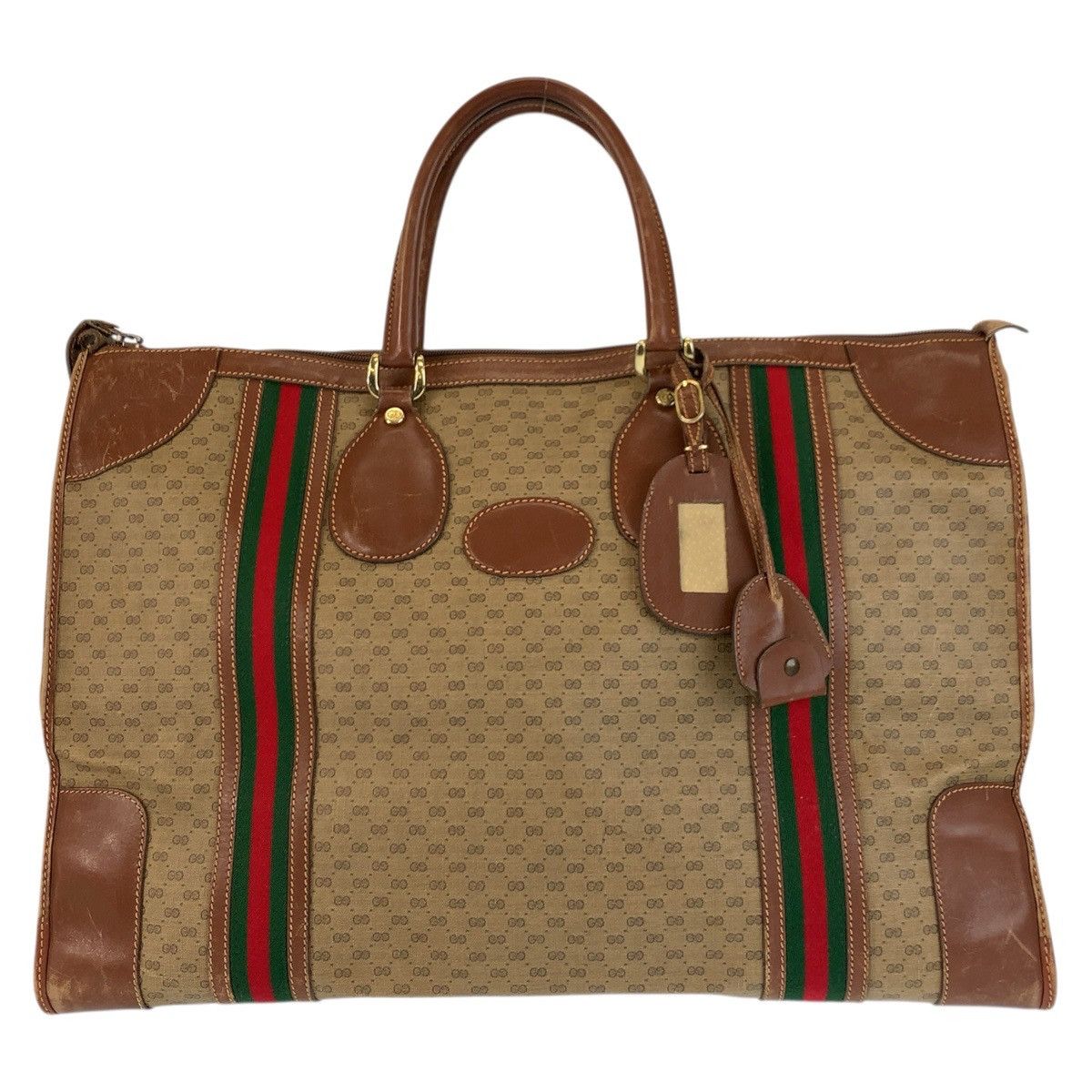 Gucci Gucci Gucci GG Supreme Canvas Boston Bag Textile Travel Bag 0120671125 DUTY FREE for USA Size ONE SIZE - 1 Thumbnail