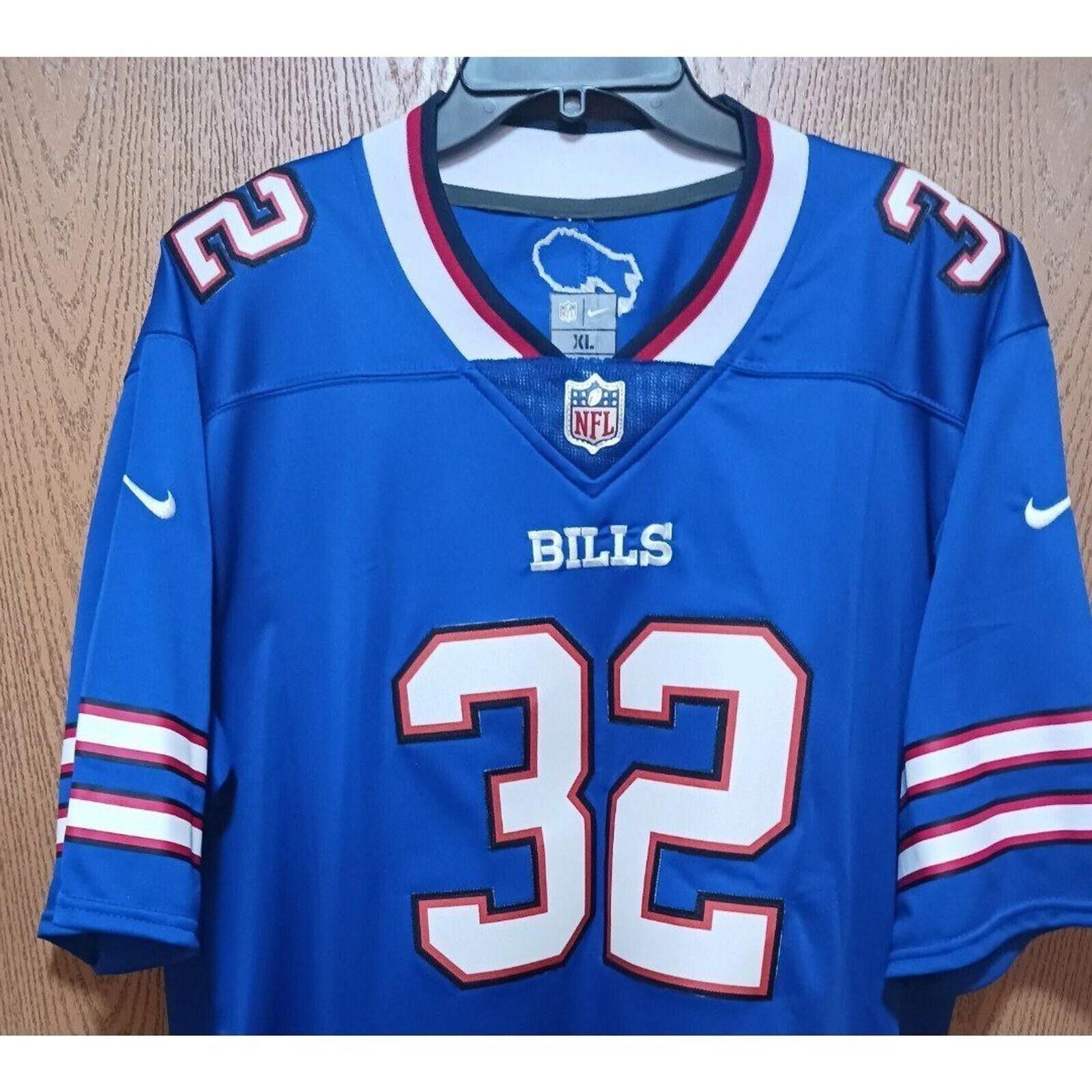 Nike OJ Simpson (Nike)-(Bills)-(Jersey)-(Blue)-(Size XL)-$110.00 Size ONE SIZE - 7 Thumbnail