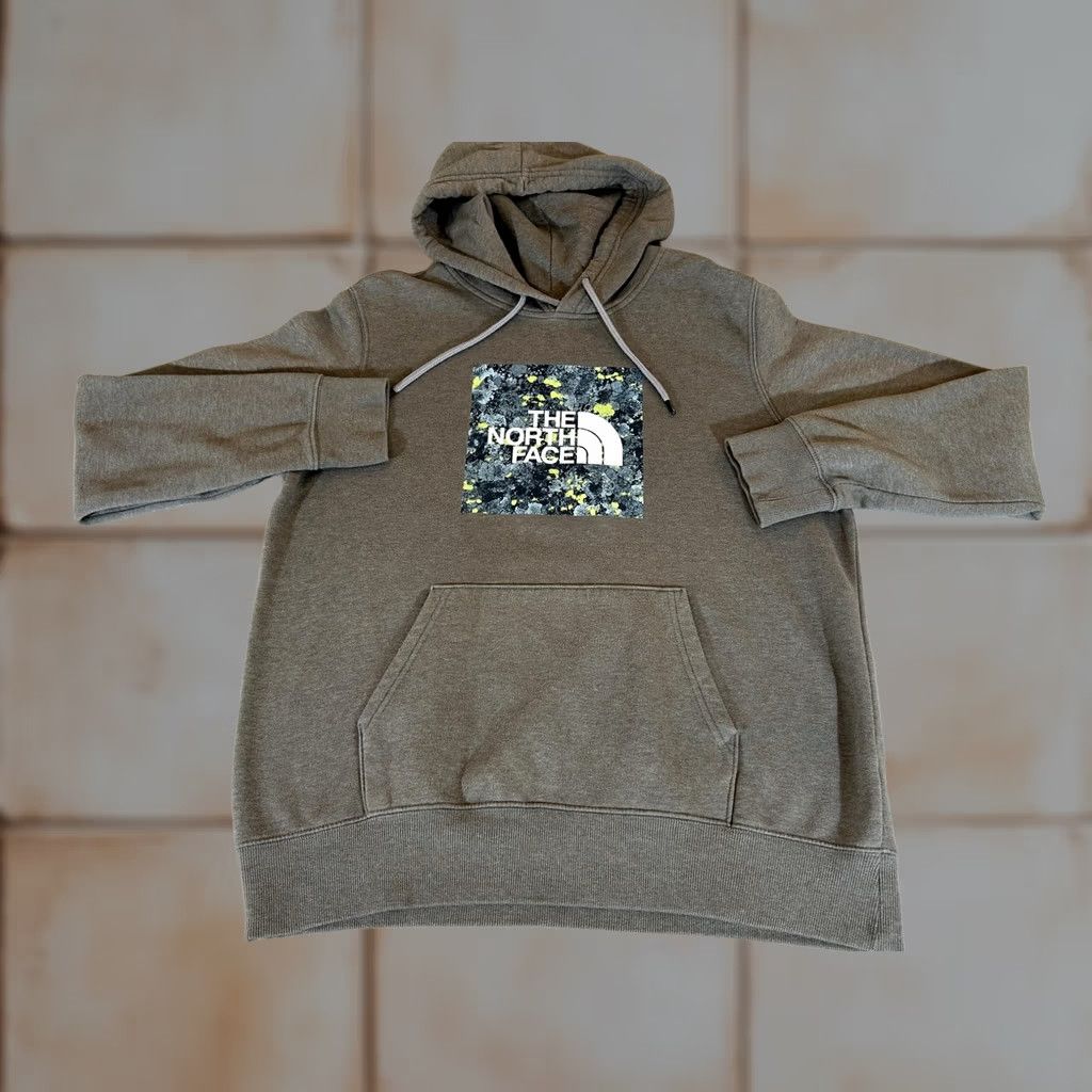 The North Face The North Face Hoodie Mens Large Pullover Graphic Print Hooded Fleece Gray Sweatshirt Size US L / EU 52-54 / 3 - 1 Thumbnail