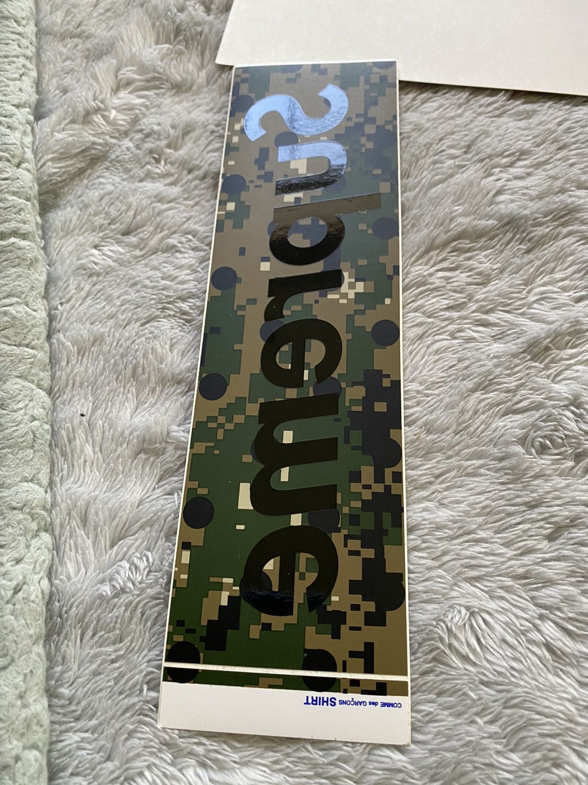 Comme des Garcons × Supreme Supreme x Comme Des Garçons camo polka dot box logo stickers Size ONE SIZE - 4 Thumbnail