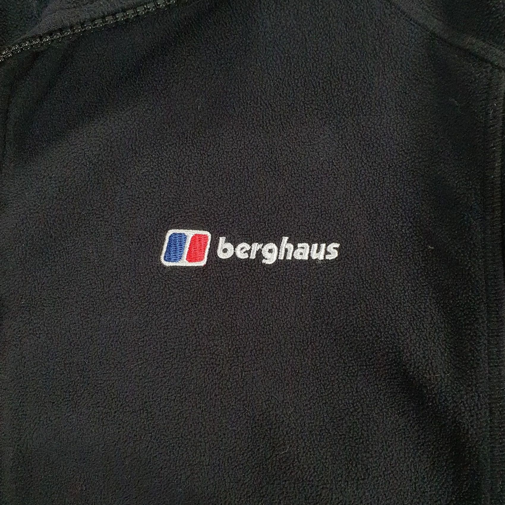 Berghaus Berghaus Mens Jacket Fleece Black Medium Full Zip Sweatshirt Lightweight Size US M / EU 48-50 / 2 - 5 Thumbnail