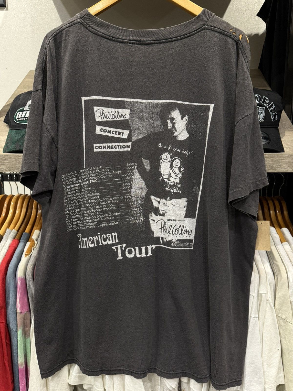 Other Vintage 90’s Phil Collins T-Shirt Size US XL / EU 56 / 4 - 3 Thumbnail