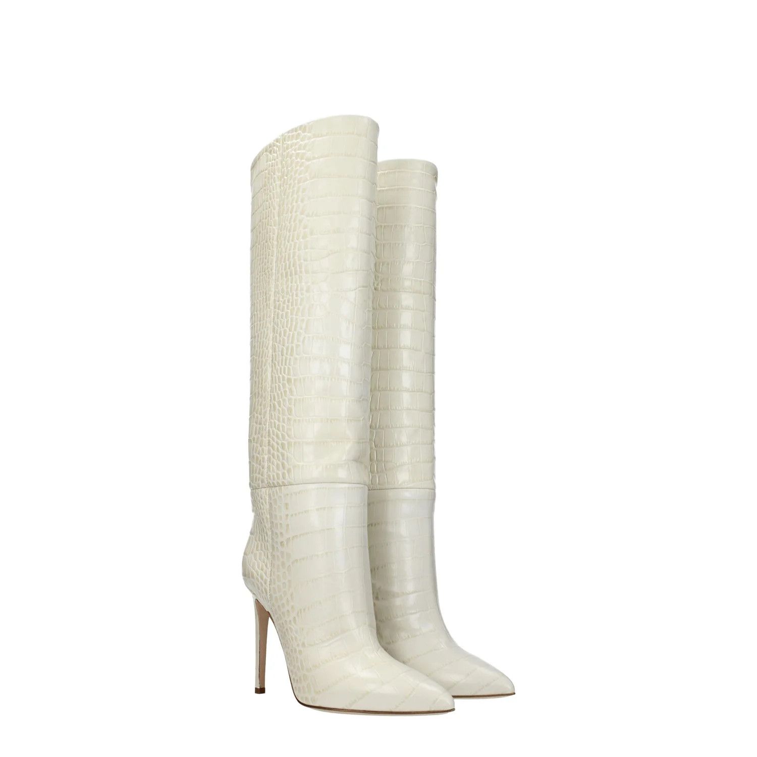 Paris Texas ob1o1e1124 Leather Boots in Beige Size US 8 / IT 38 - 2 Thumbnail